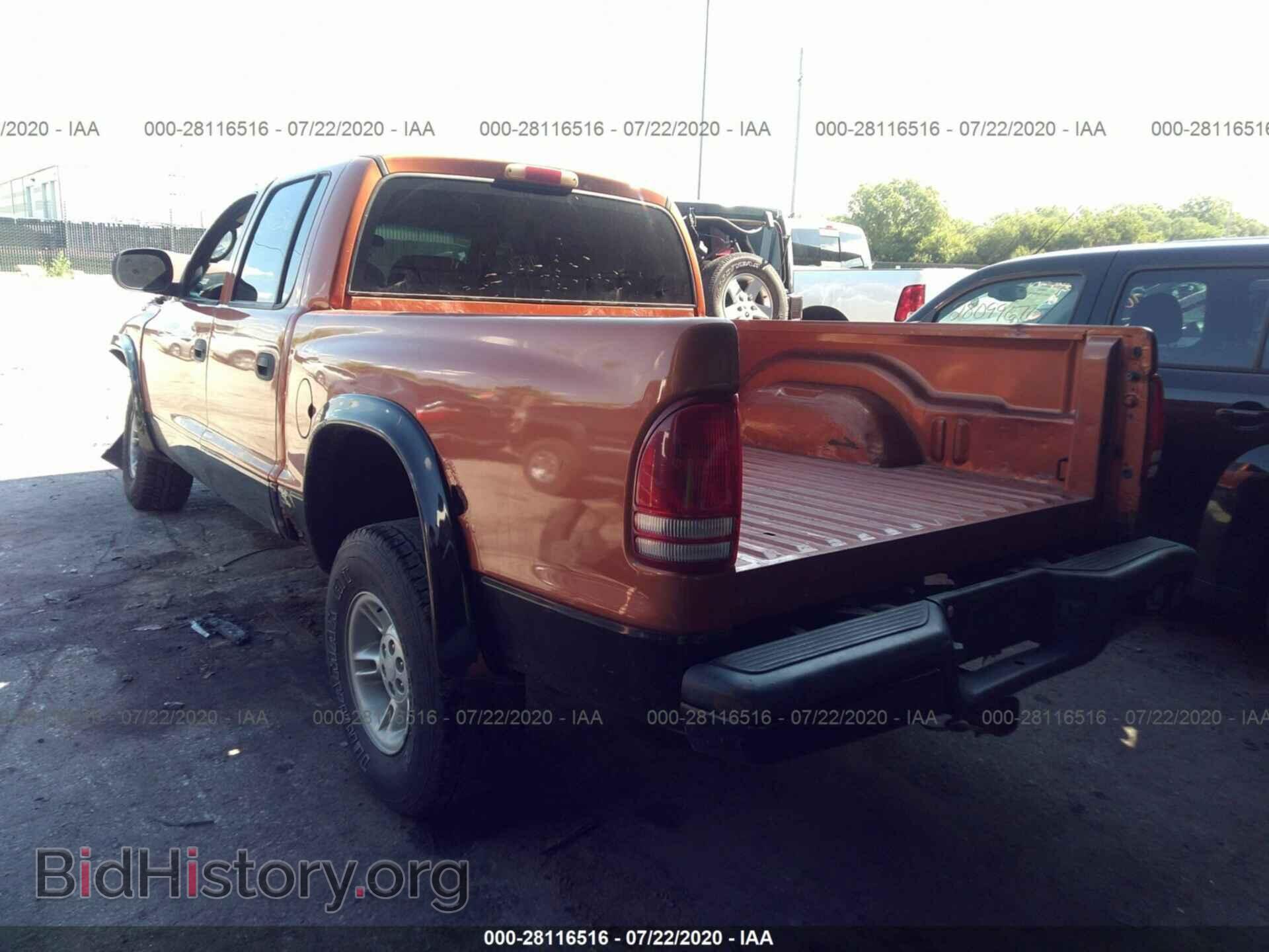 2000 DODGE DAKOTA - VIN: 1B7GG2AN6YS734657 - Фото 3