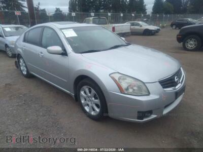 2008 Nissan MAXIMA SE/SL, silver — VIN 1N4BA41E18C830770, IAAI