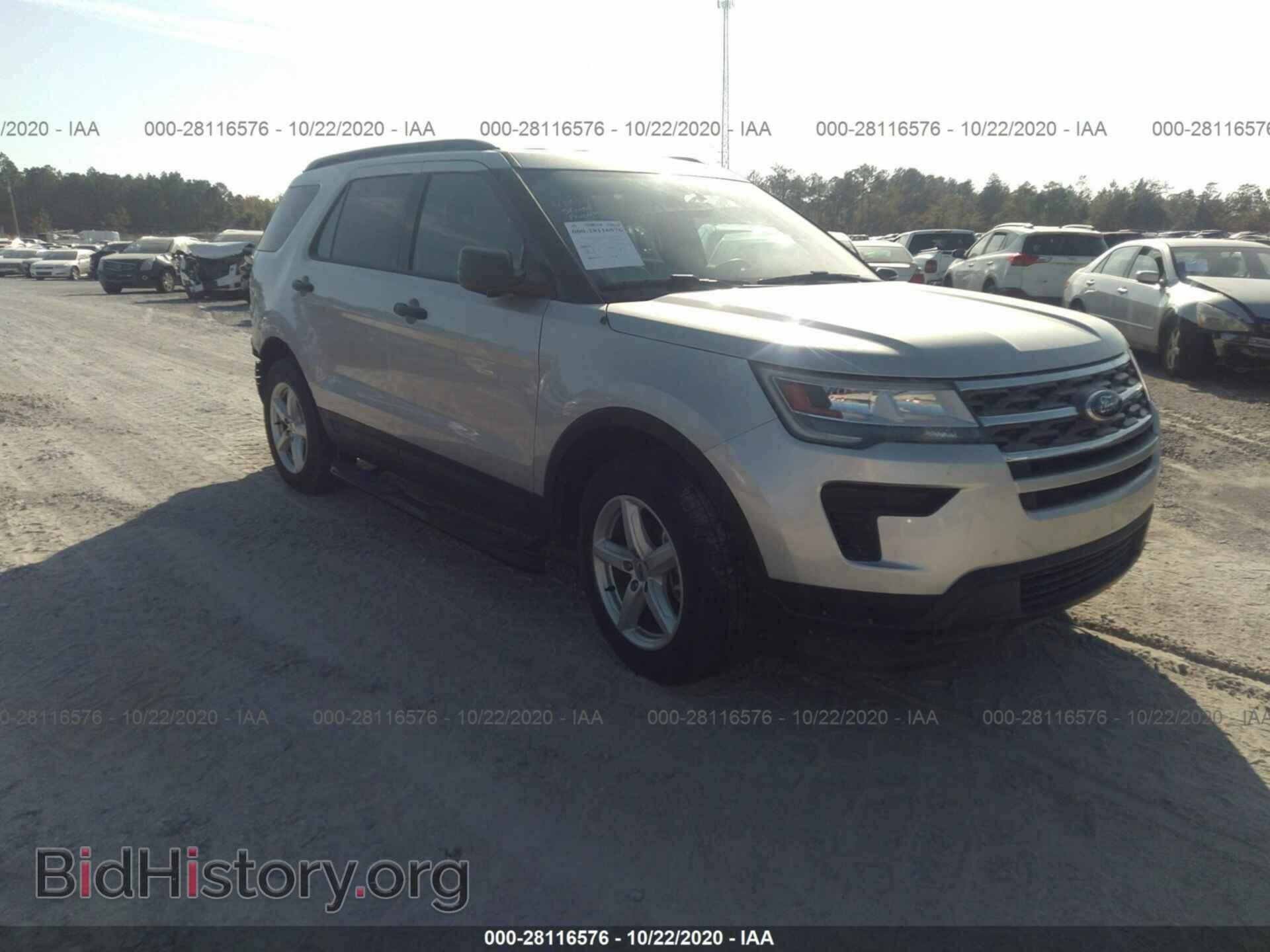 Фотография 1FM5K7BH4JGC63141 - FORD EXPLORER 2018