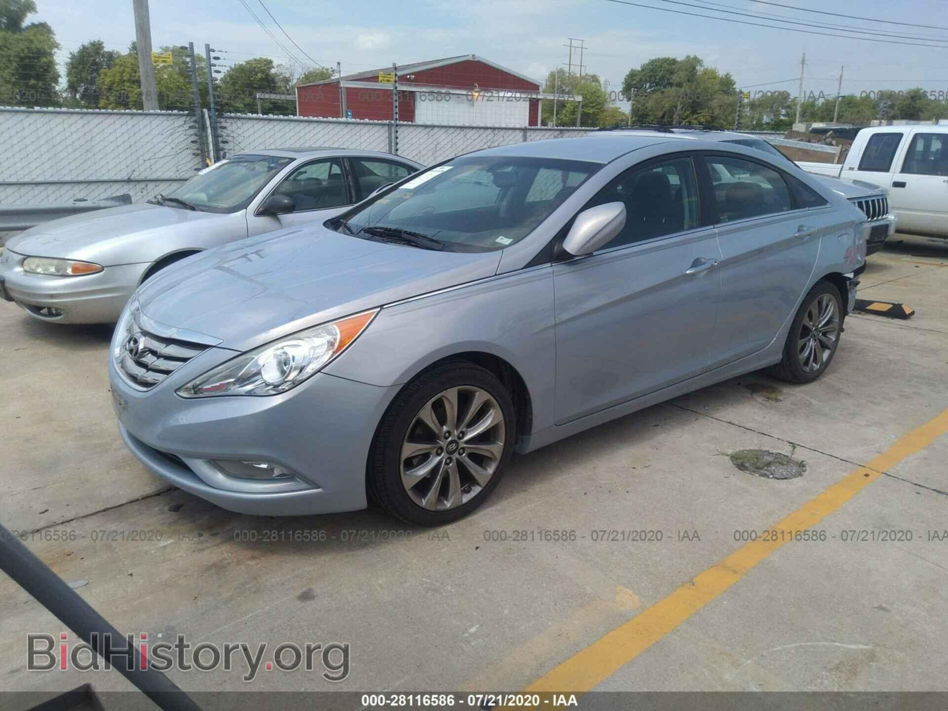2012 HYUNDAI SONATA - VIN: 5NPEC4AB3CH457624 - Photo 2