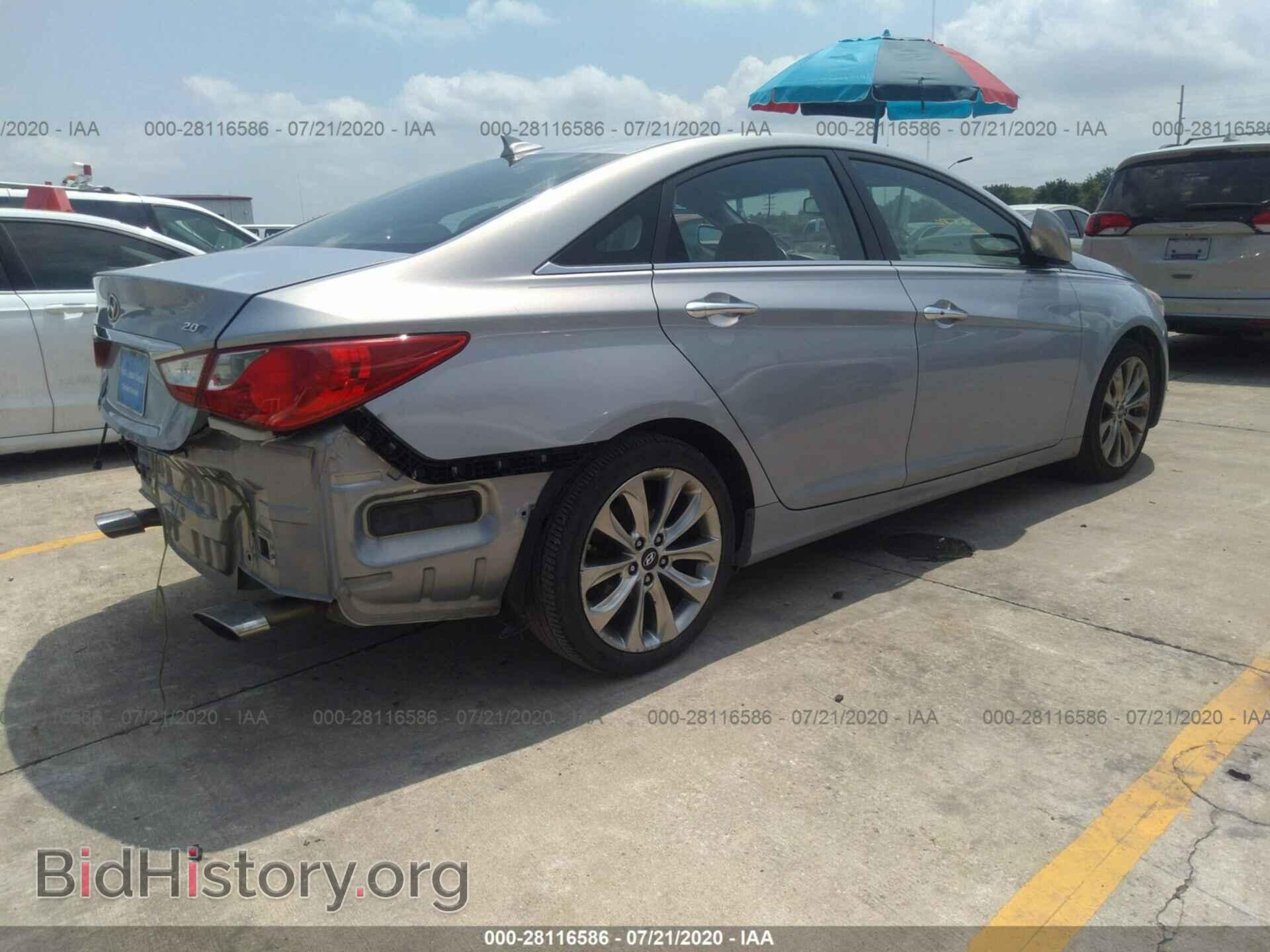 2012 HYUNDAI SONATA - VIN: 5NPEC4AB3CH457624 - Photo 4