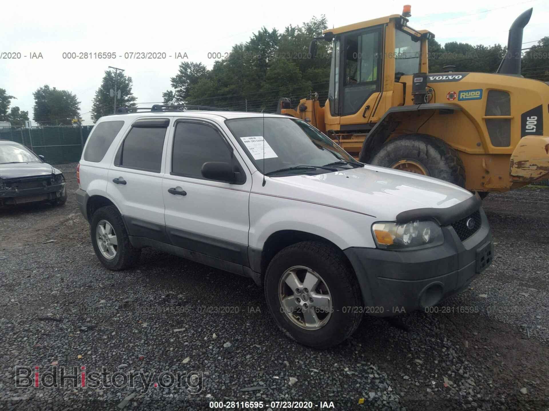 Photo 1FMYU93125DA19886 - FORD ESCAPE 2005
