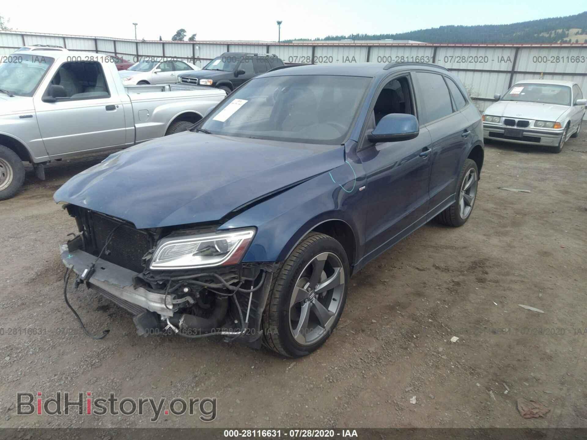 2014 AUDI Q5 - VIN: WA1DMAFP6EA115343 - Фото 2