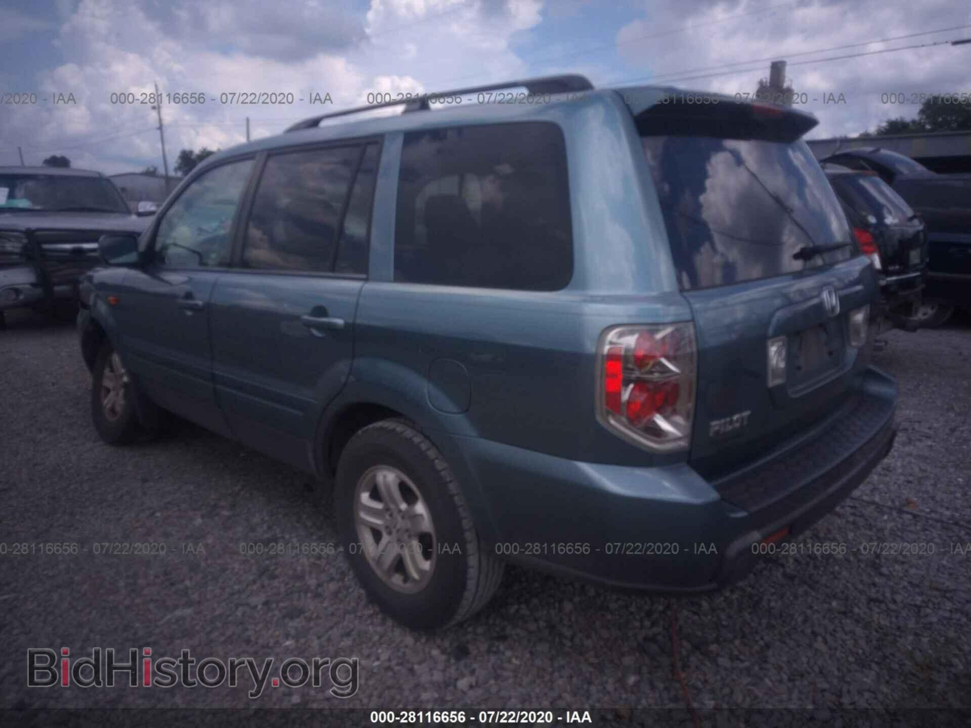 2008 HONDA PILOT - VIN: 5FNYF28248B018534 - Фото 3