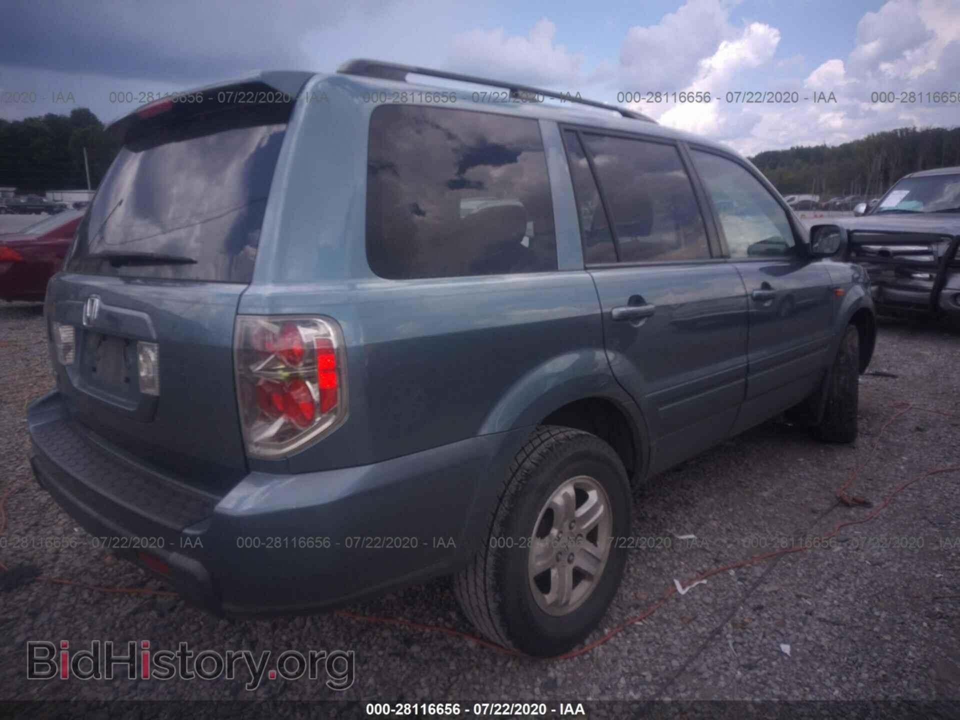 2008 HONDA PILOT - VIN: 5FNYF28248B018534 - Фото 4