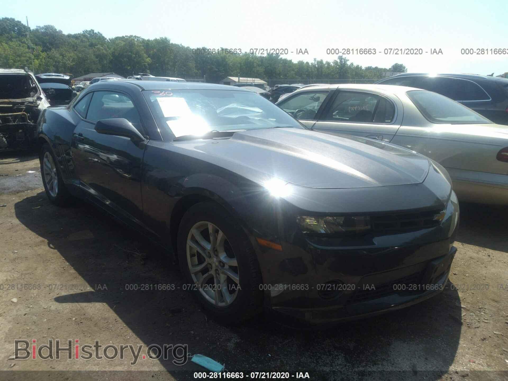 Photo 2G1FA1E31E9152150 - CHEVROLET CAMARO 2014