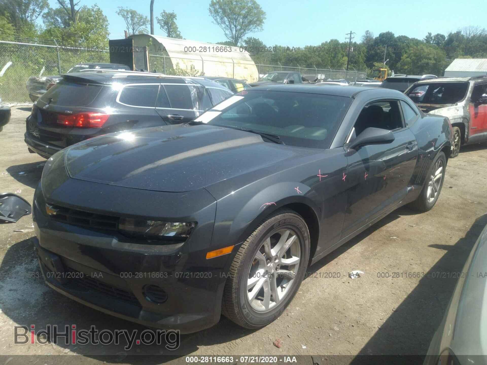 2014 CHEVROLET CAMARO - VIN: 2G1FA1E31E9152150 - Фото 2
