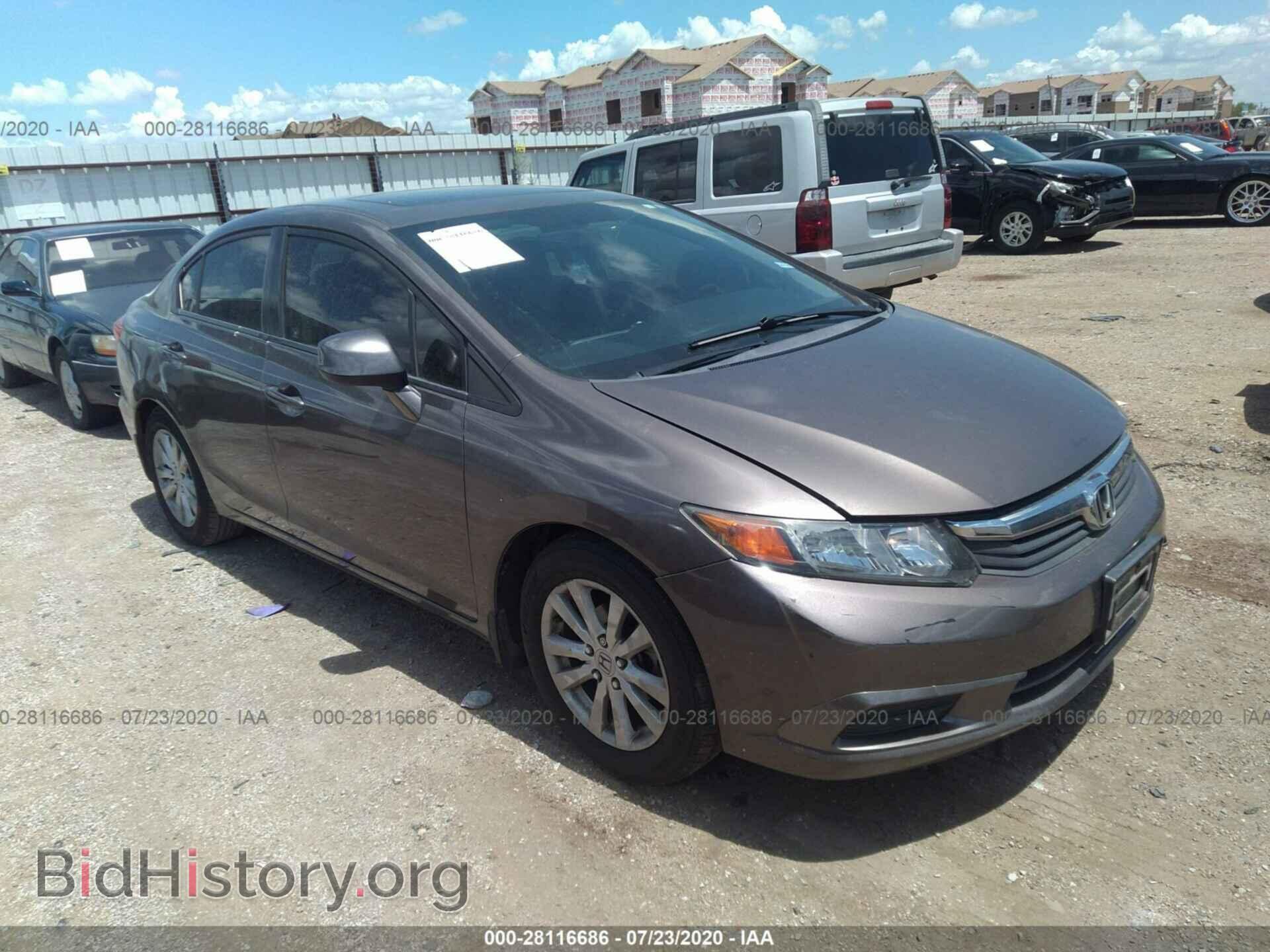 Фотография 2HGFB2F88CH510000 - HONDA CIVIC SDN 2012