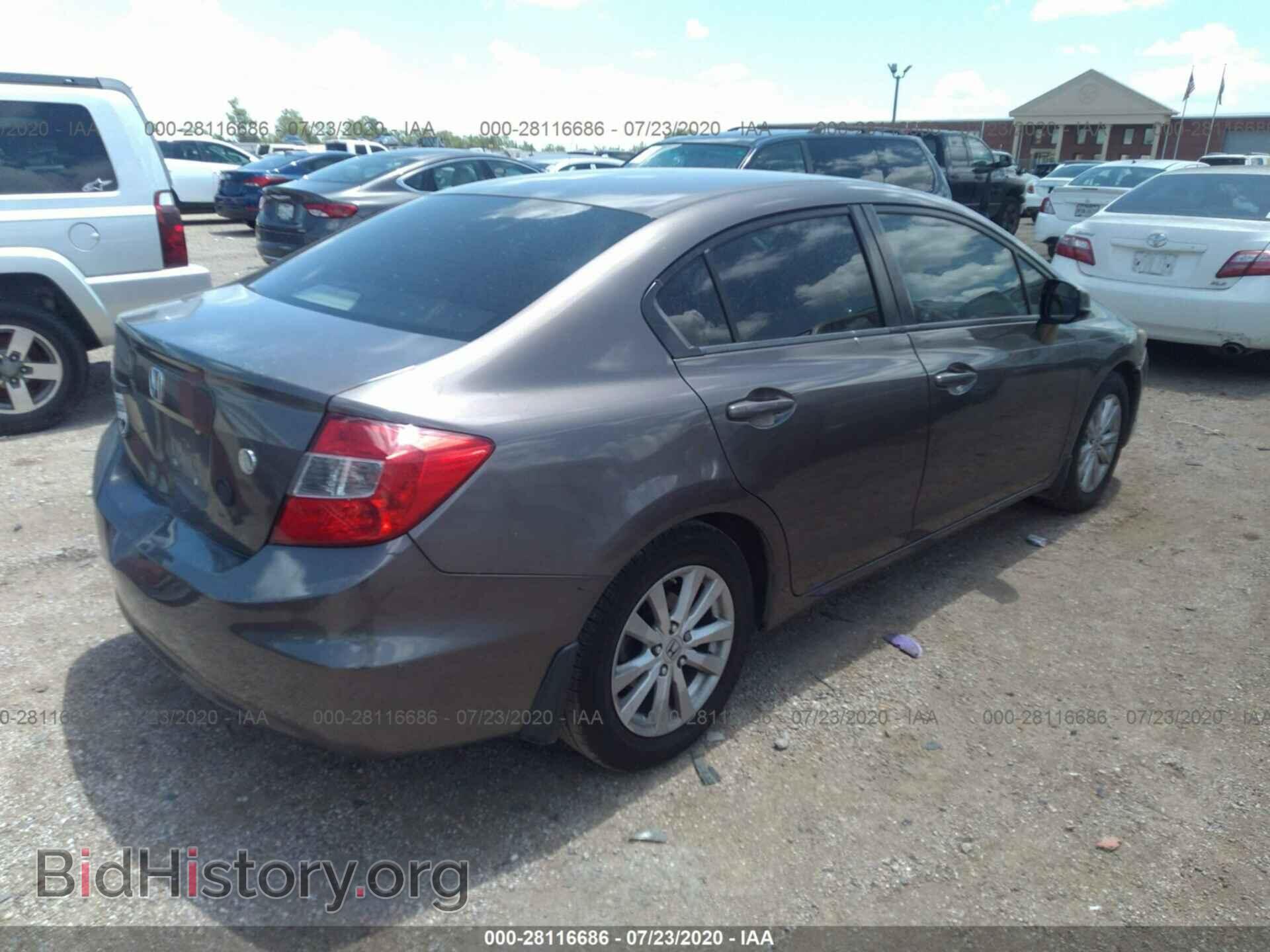 2012 HONDA CIVIC SDN - VIN: 2HGFB2F88CH510000 - Фото 4