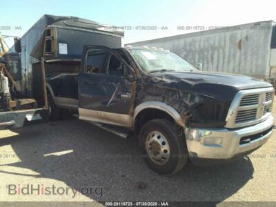 2012 RAM 3500 Laramie, blue — VIN 3C63DRJLXCG176821, IAAI