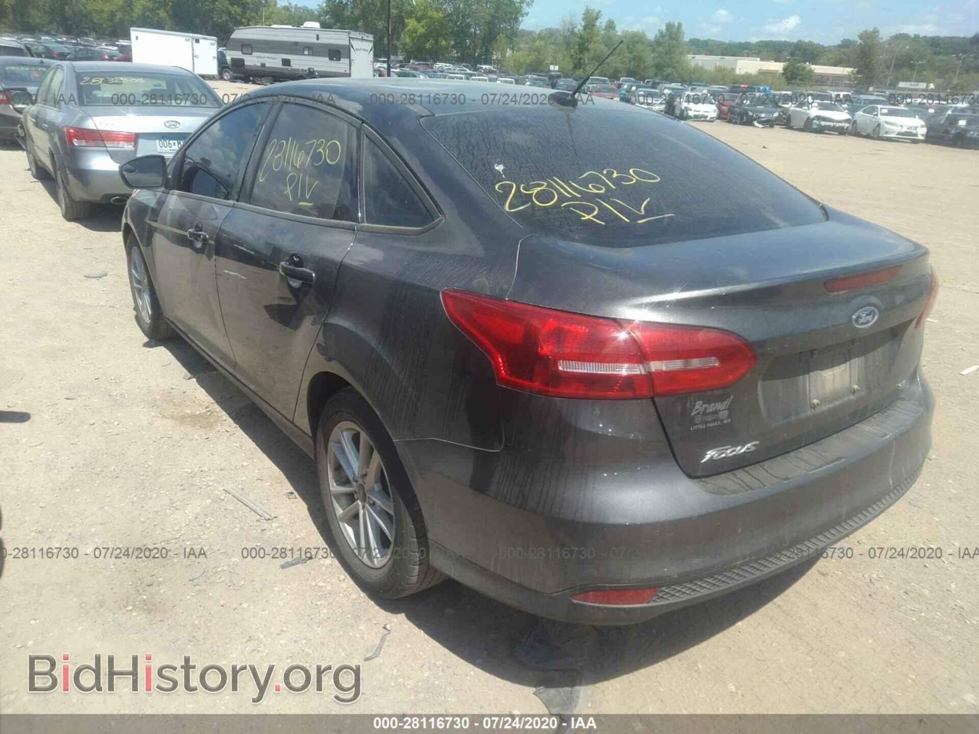 2017 FORD FOCUS - VIN: 1FADP3F21HL258910 - Фото 3