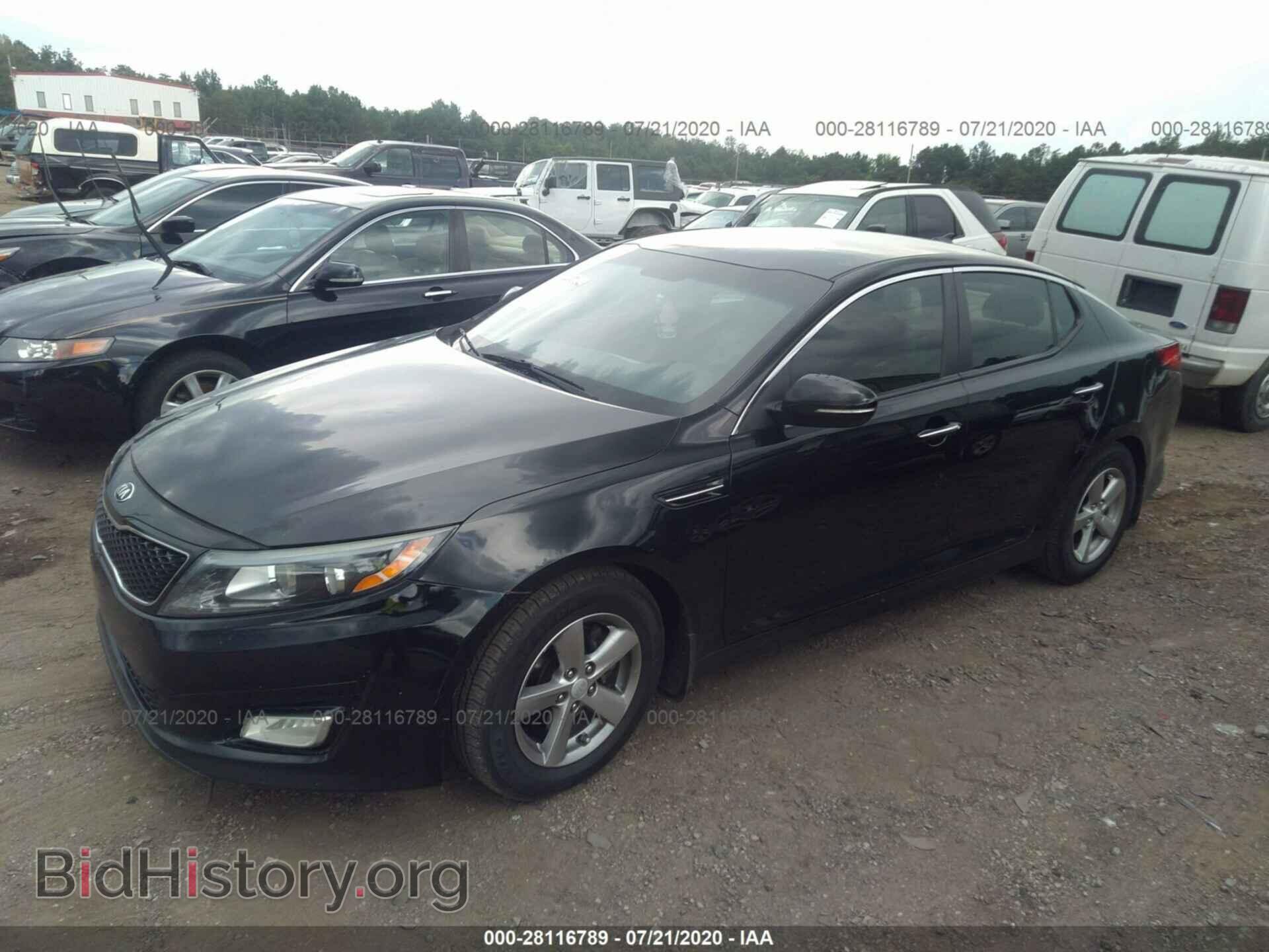 2015 KIA OPTIMA - VIN: 5XXGM4A72FG483553 - Фото 2