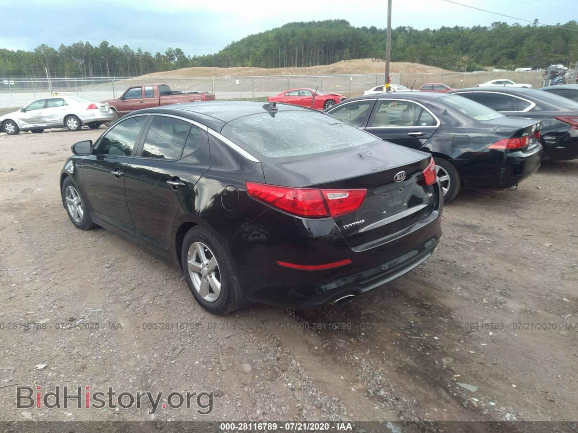 2015 KIA OPTIMA - VIN: 5XXGM4A72FG483553 - Фото 3