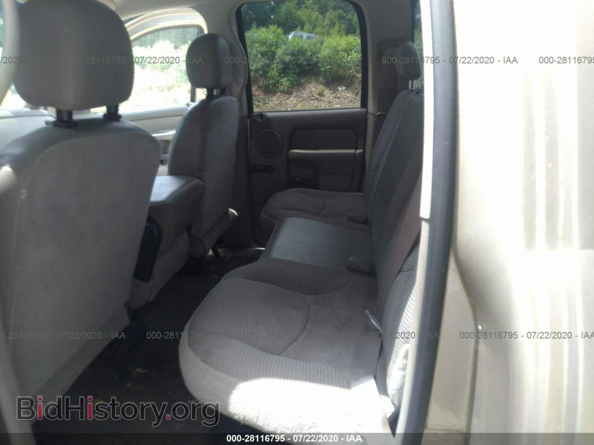 2004 DODGE RAM 1500 - VIN: 1D7HU18N54S516075 - Фото 8