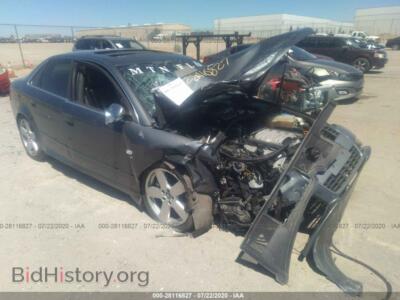 2005 Audi S4, gray — VIN WAUGL68E45A464433, IAAI