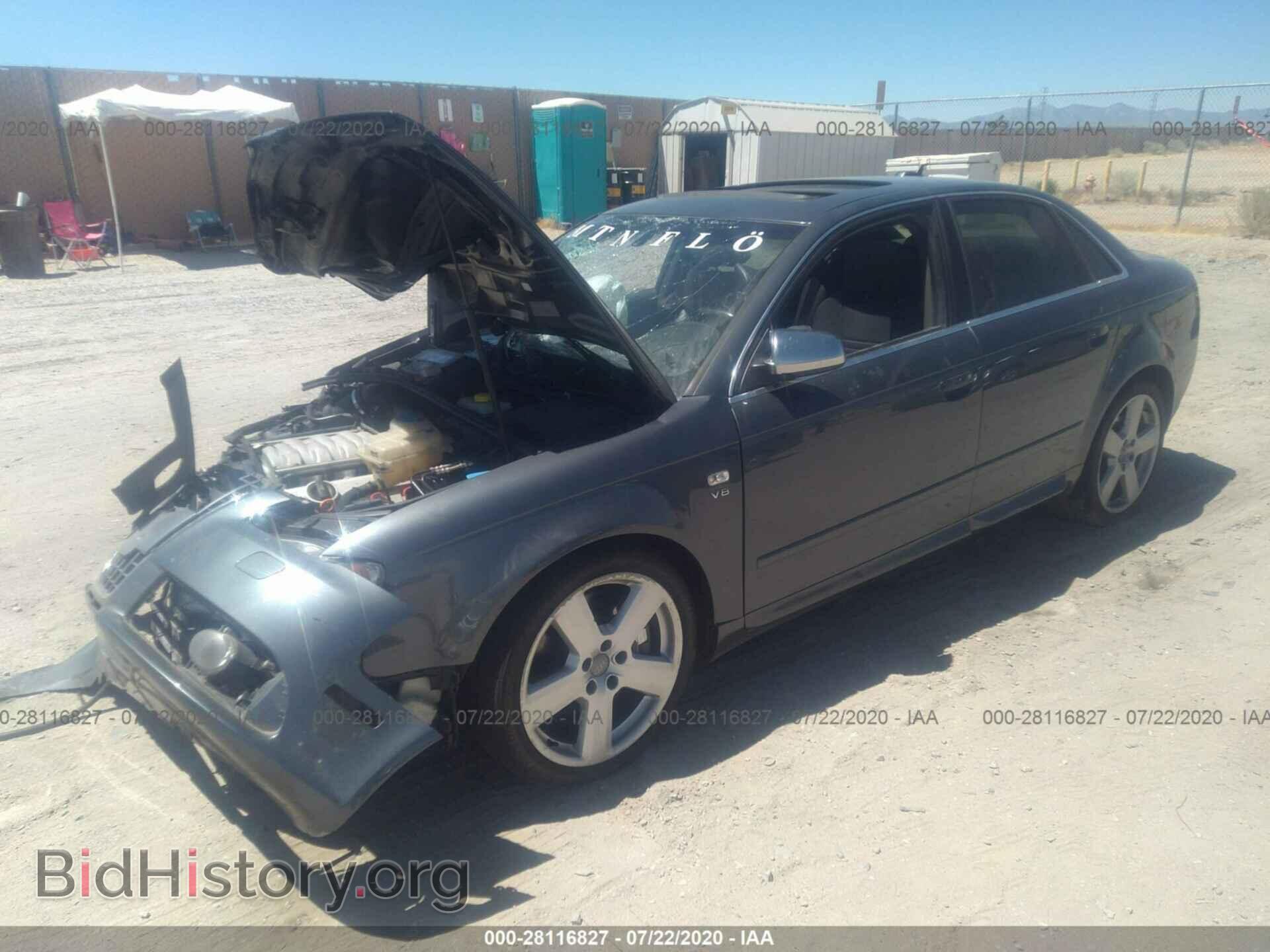2005 AUDI S4 - VIN: WAUGL68E45A464433 - Photo 2
