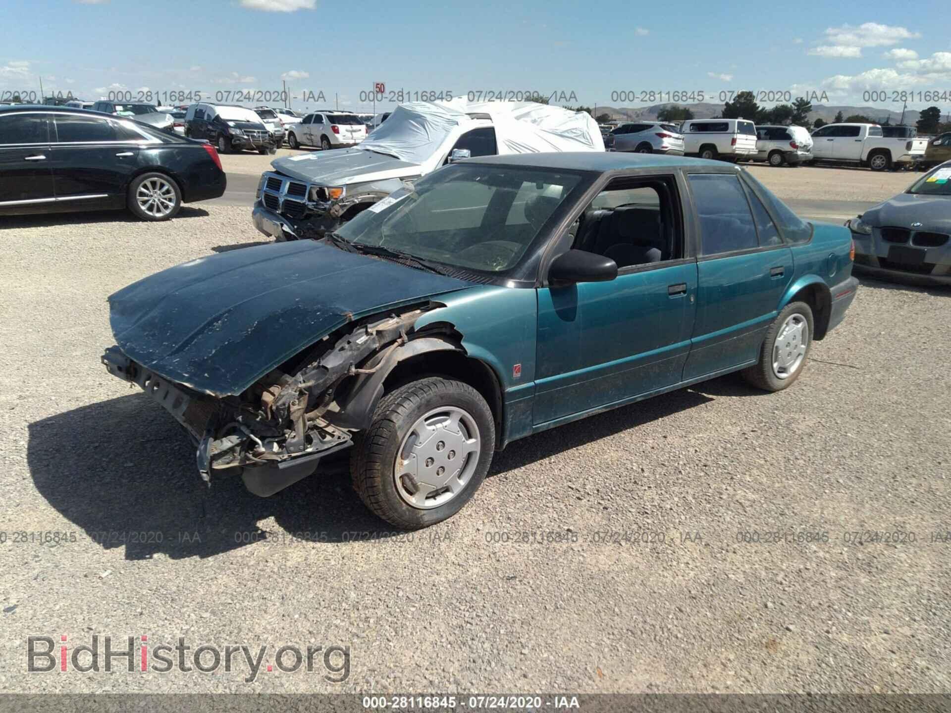 1993 SATURN SL1 - VIN: 1G8ZG5590PZ329126 - Фото 2