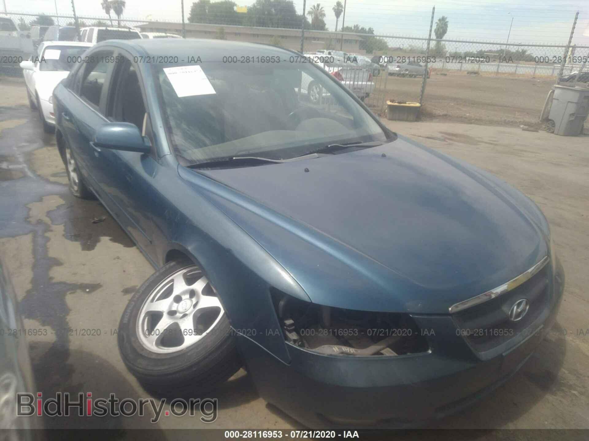 Photo 5NPEU46F96H096803 - HYUNDAI SONATA 2006