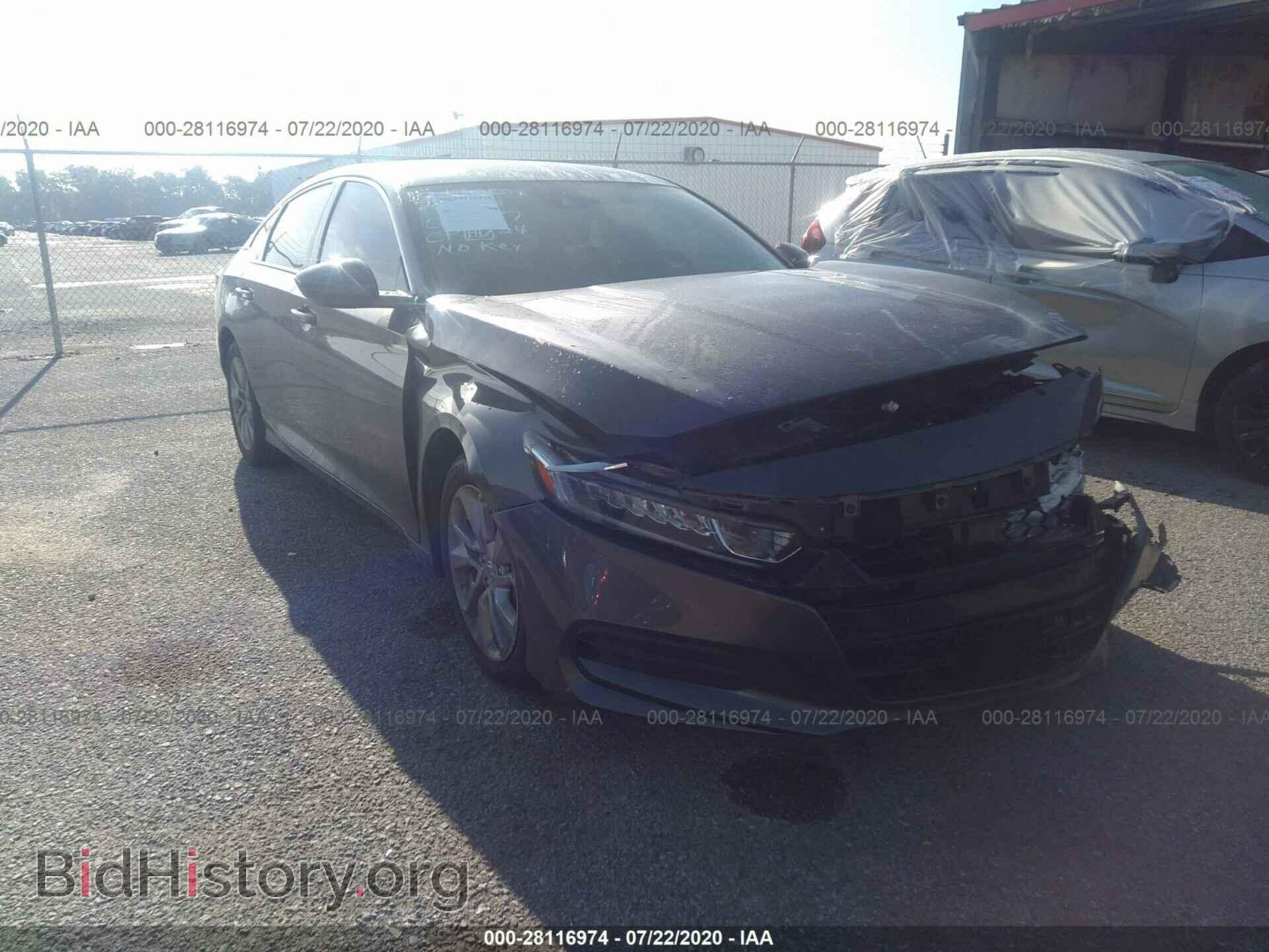 Фотография 1HGCV1F11KA038677 - HONDA ACCORD SEDAN 2019