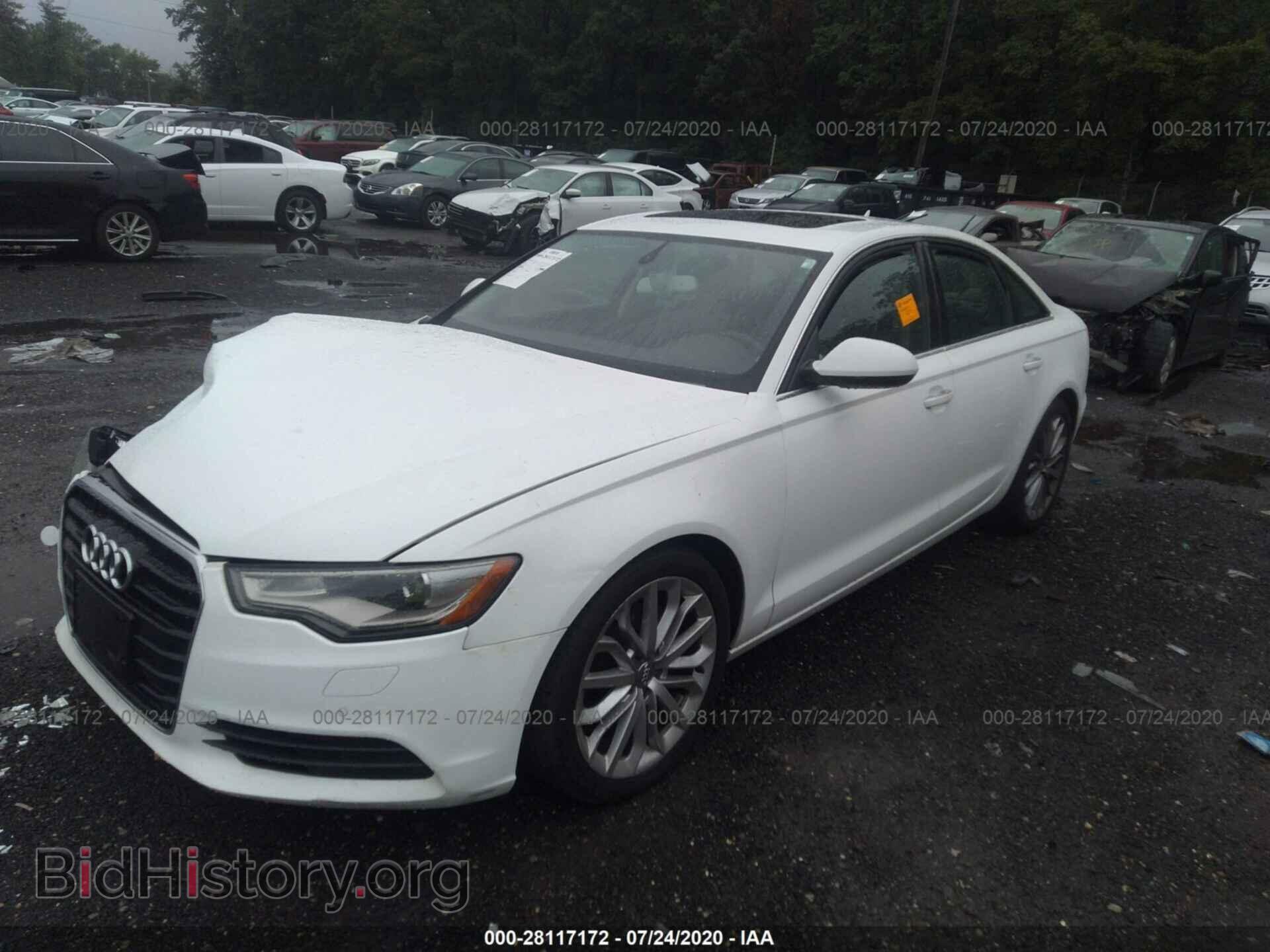 2013 AUDI A6 - VIN: WAUDFAFC3DN017940 - Фото 2