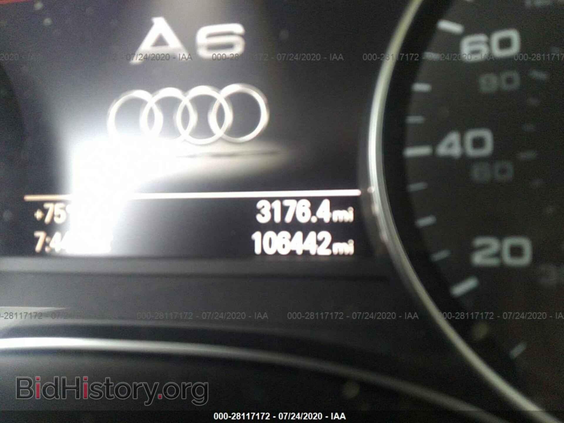 2013 AUDI A6 - VIN: WAUDFAFC3DN017940 - Фото 7