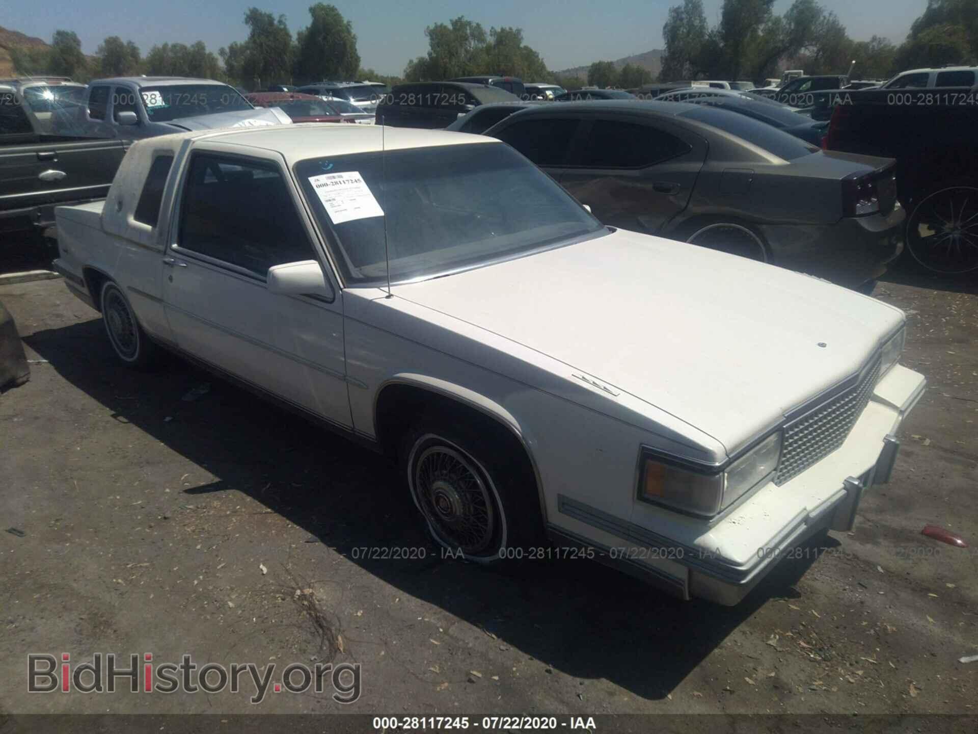 Photo 1G6CD1183H4339449 - CADILLAC DEVILLE 1987