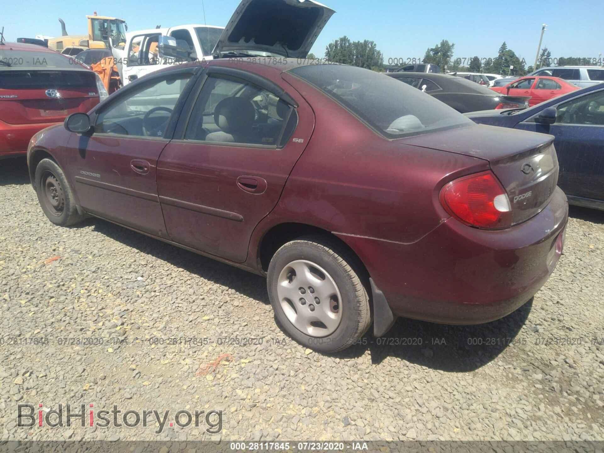2001 DODGE NEON - VIN: 1B3ES46C41D149256 - Фото 3