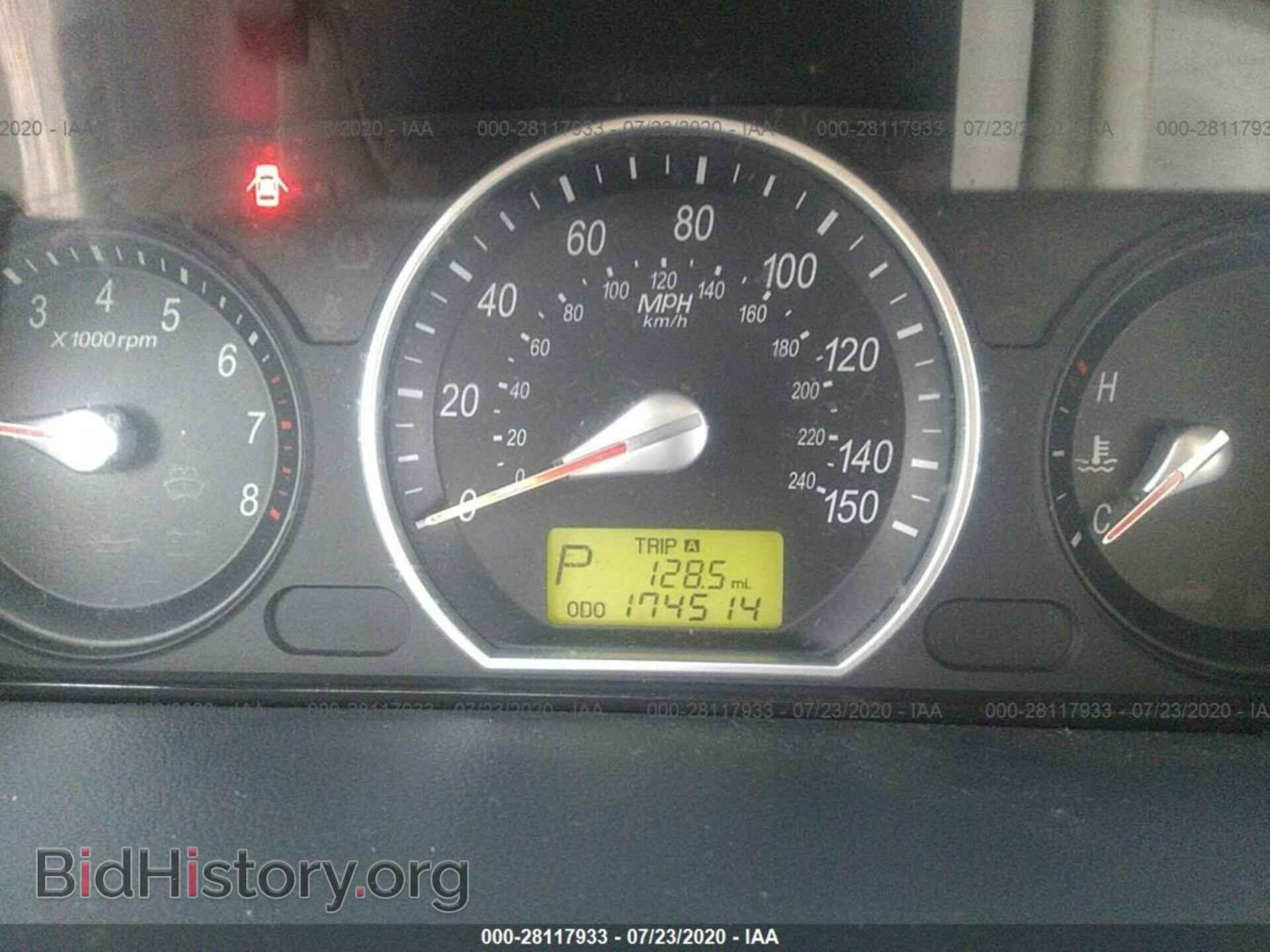 2007 HYUNDAI SONATA - VIN: 5NPET46C67H293003 - Фото 7