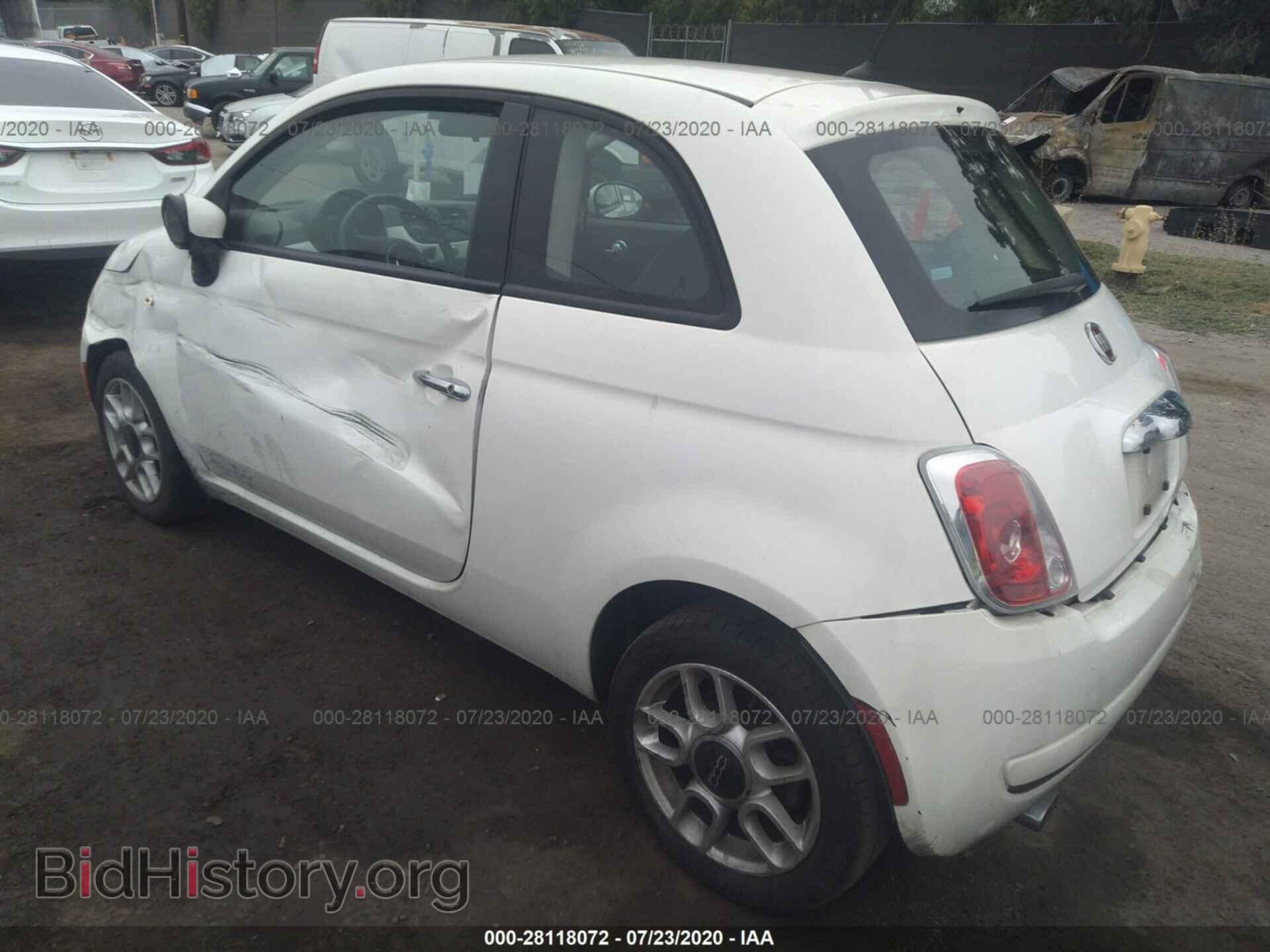2014 FIAT 500 - VIN: 3C3CFFAR1ET205305 - Photo 3