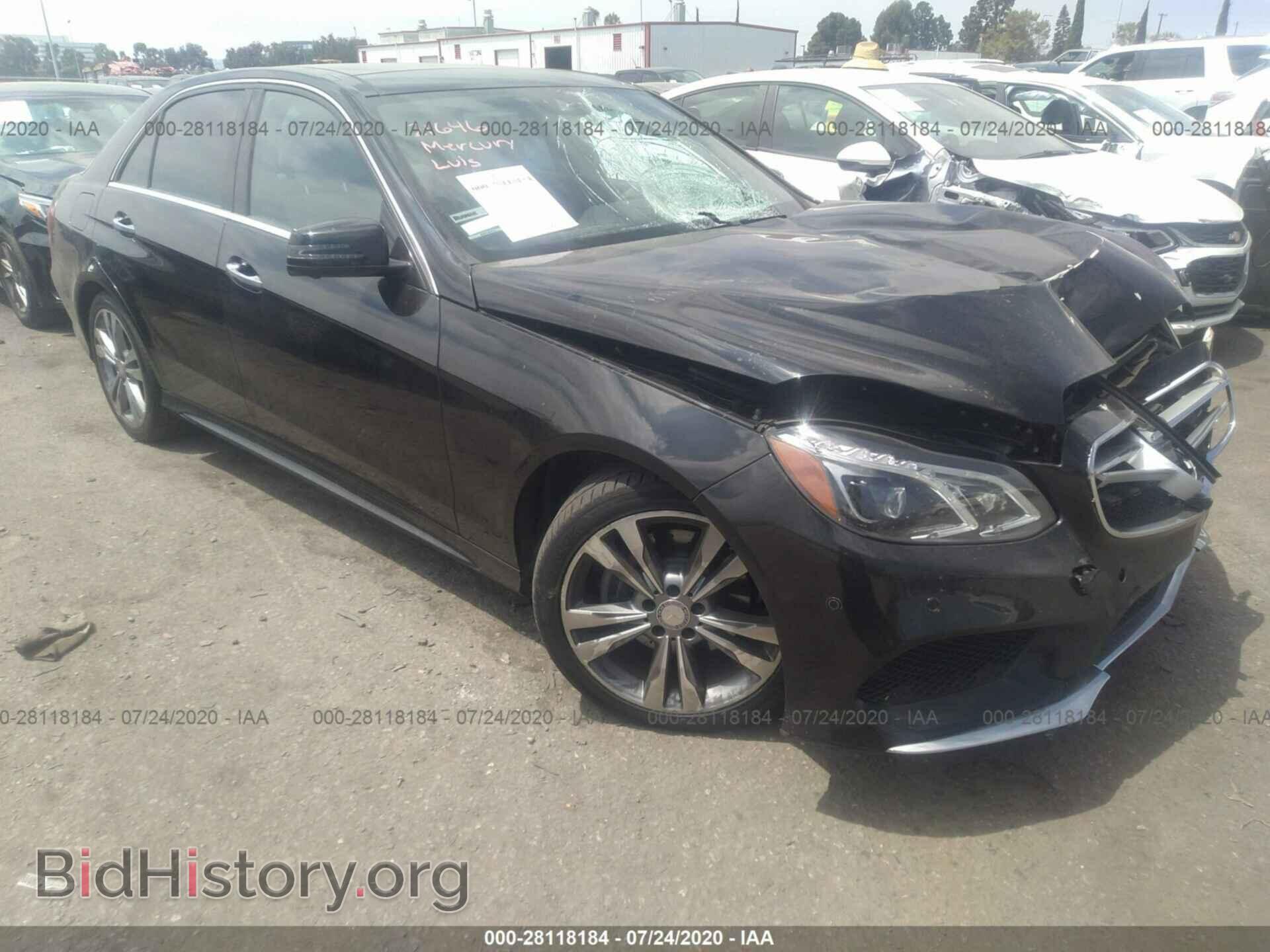 Фотография WDDHF5KB8EA983322 - MERCEDES-BENZ E-CLASS 2014