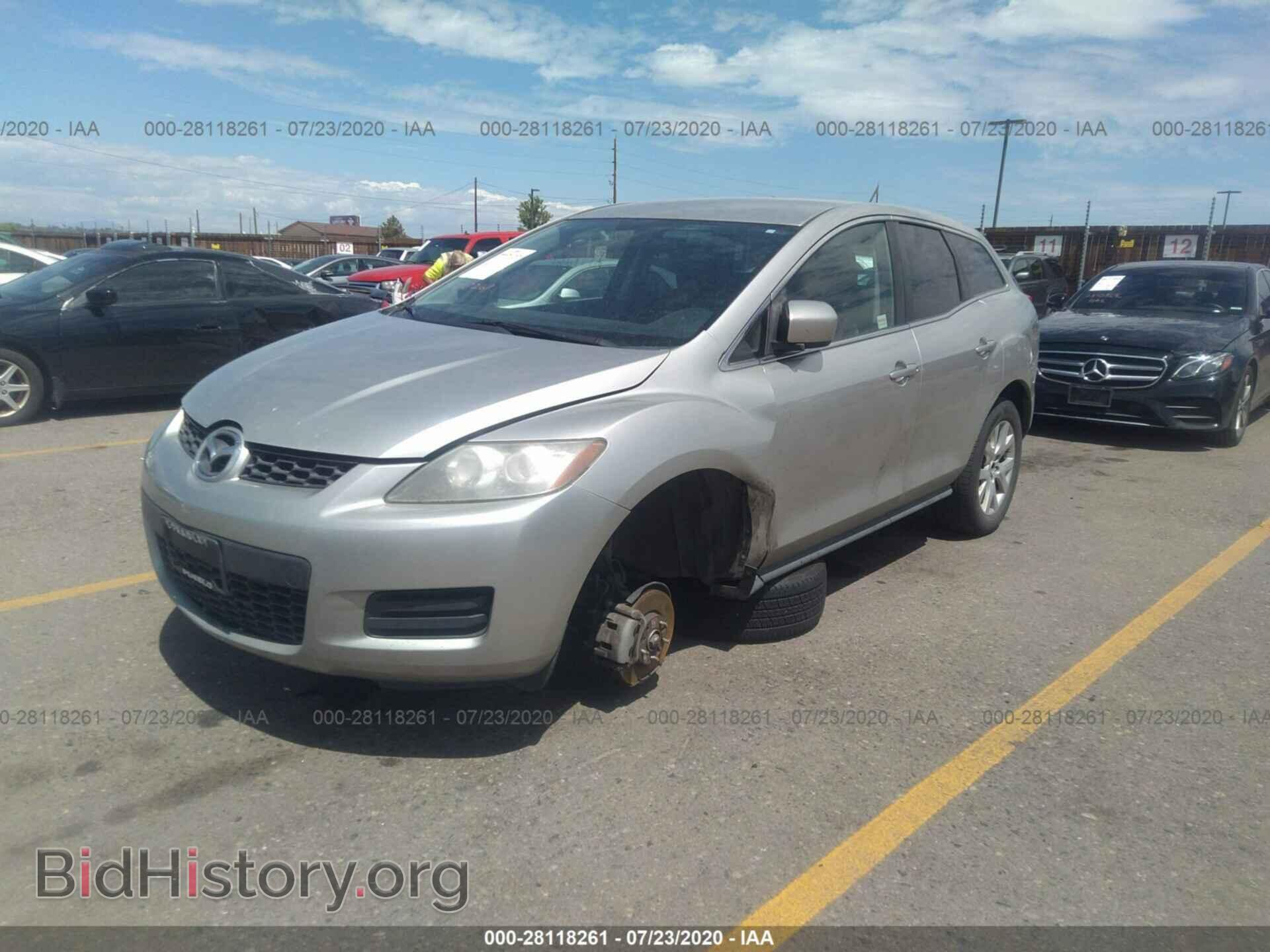 2008 MAZDA CX-7 - VIN: JM3ER29LX80200939 - Фото 2