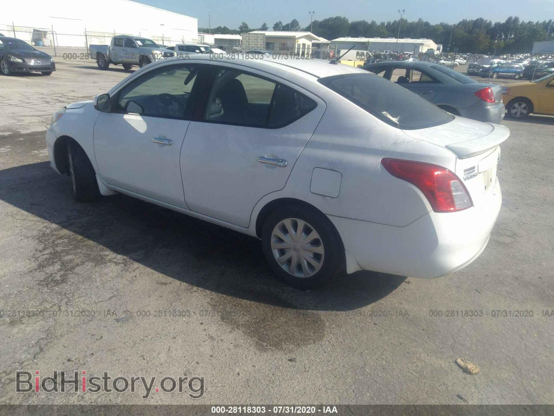 2012 NISSAN VERSA - VIN: 3N1CN7AP4CL906830 - Фото 3