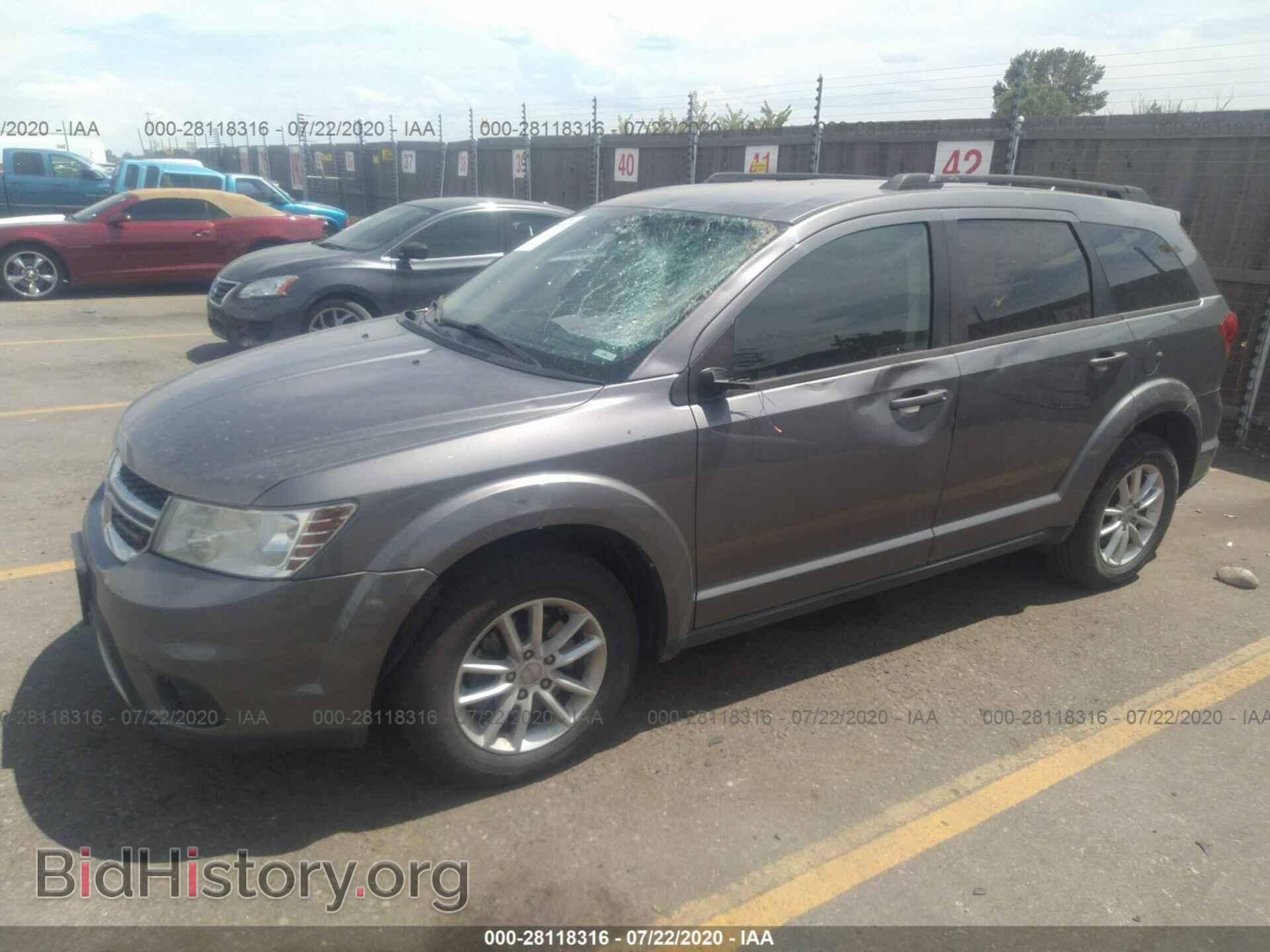 2013 DODGE JOURNEY - VIN: 3C4PDDBG7DT683411 - Фото 2