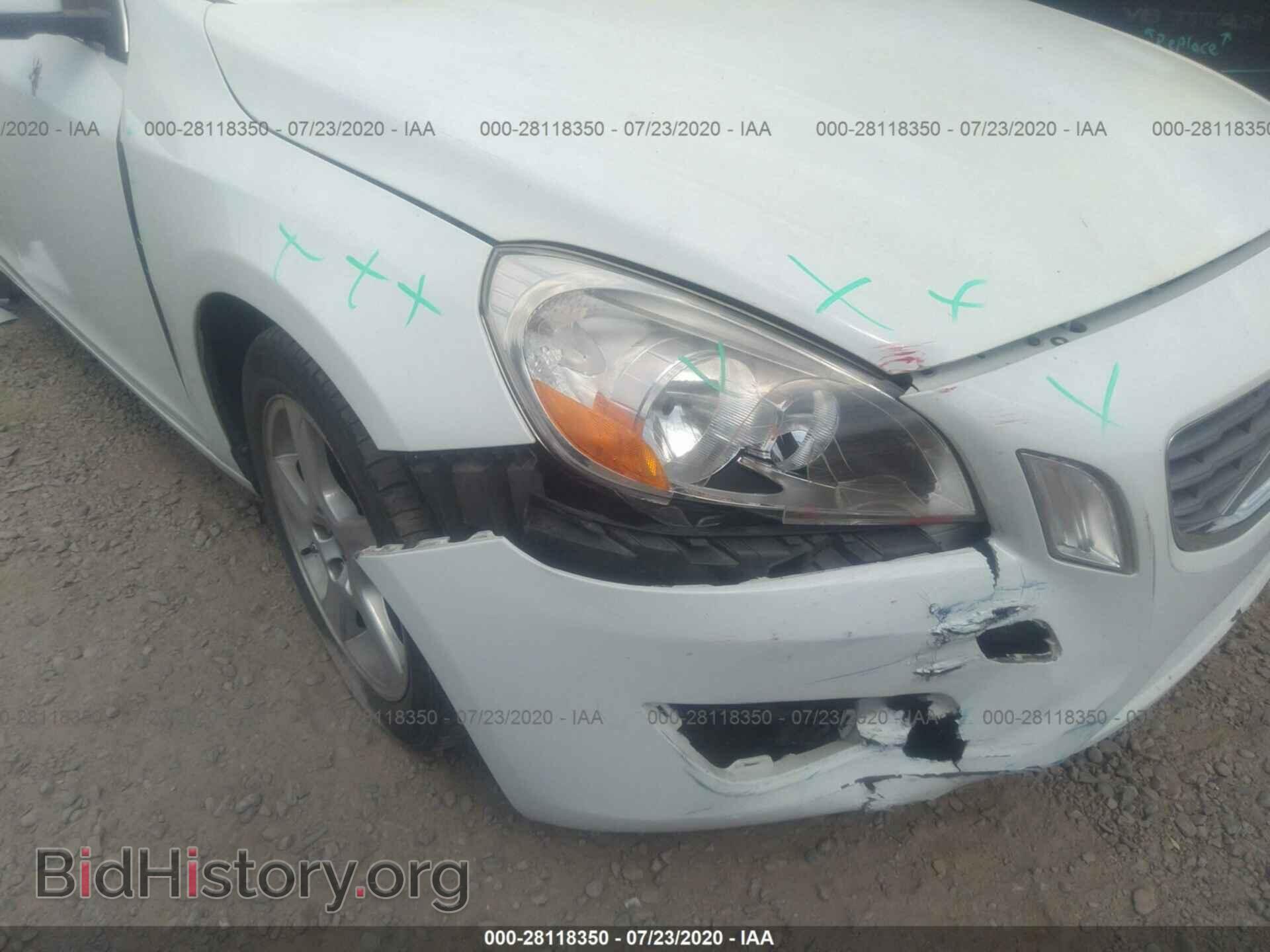 2012 VOLVO S60 - VIN: YV1622FS3C2089011 - Фото 6