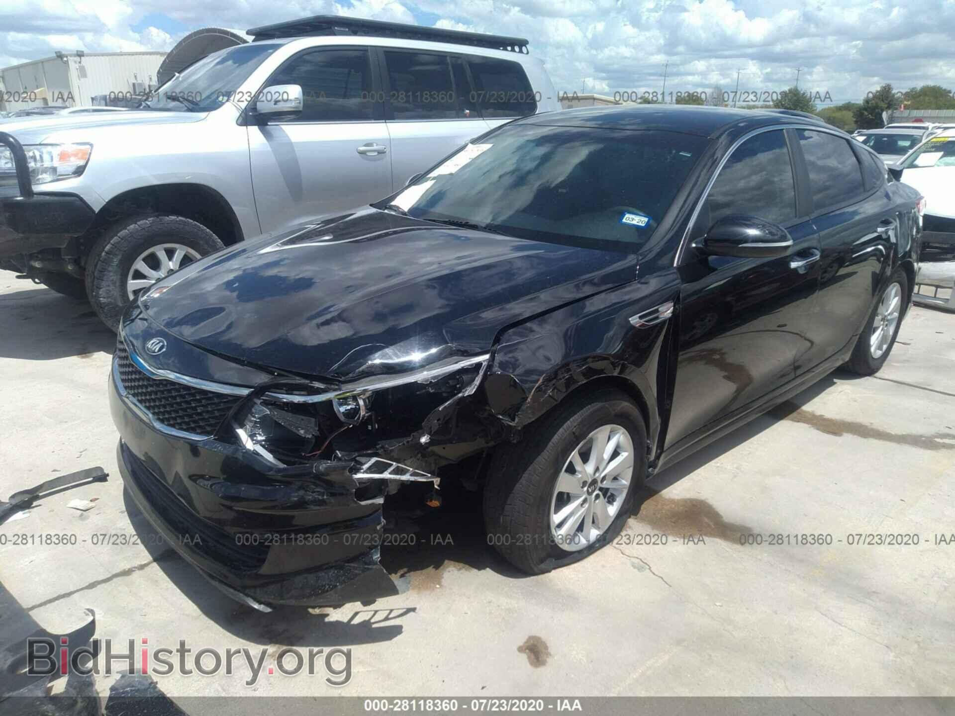 2016 KIA OPTIMA - VIN: 5XXGT4L39GG036121 - Photo 2