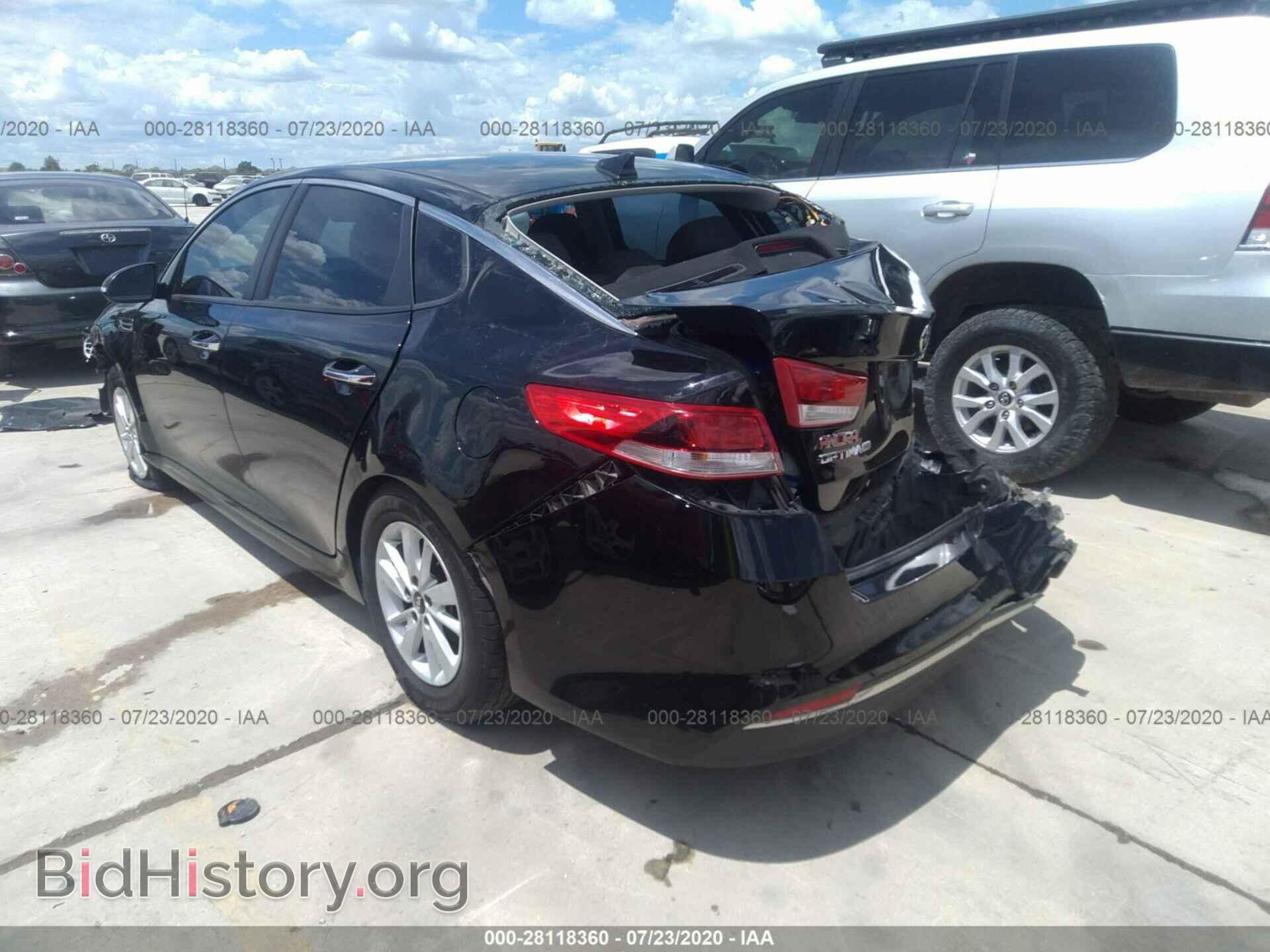 2016 KIA OPTIMA - VIN: 5XXGT4L39GG036121 - Photo 3