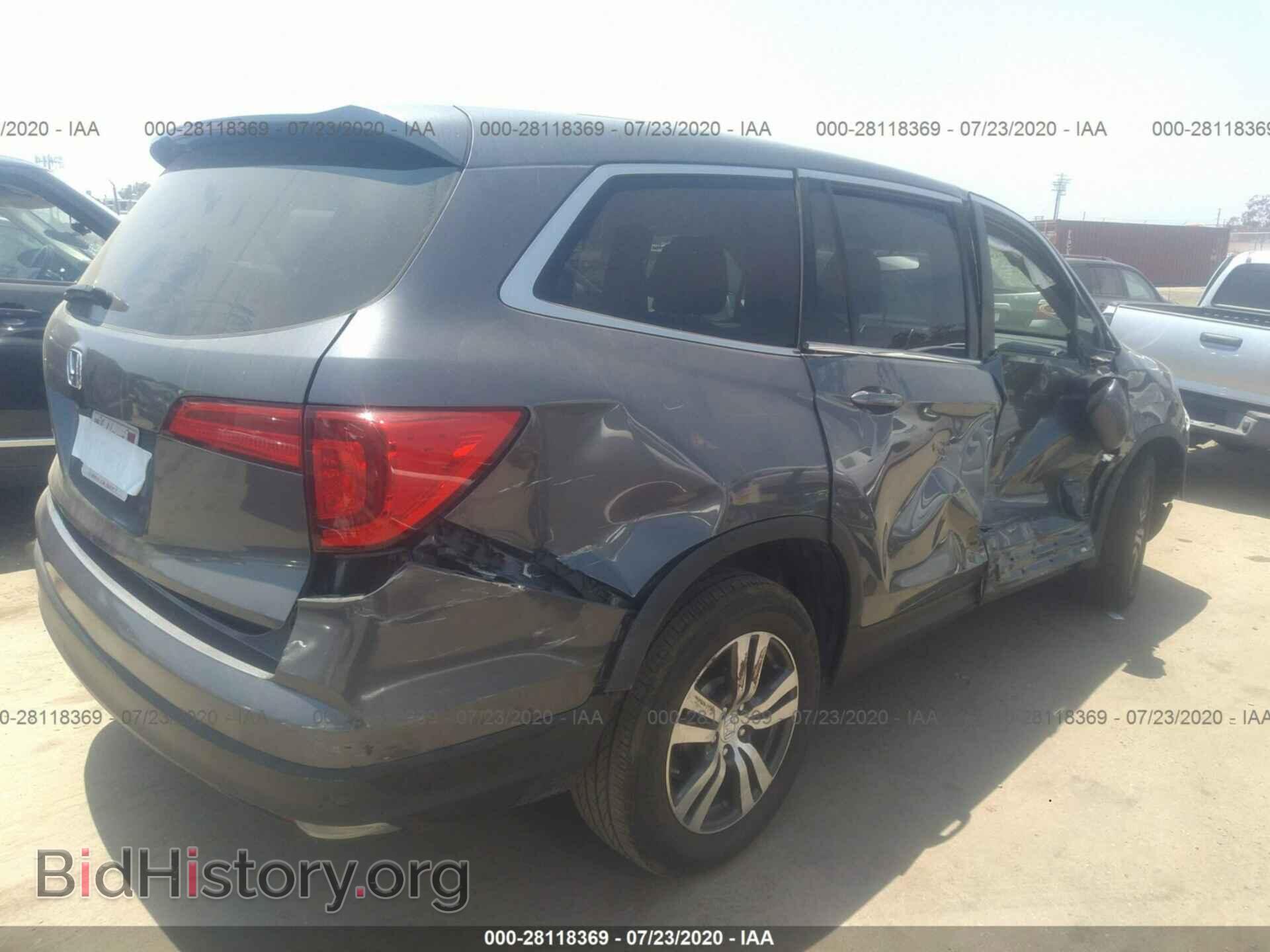 2016 HONDA PILOT - VIN: 5FNYF5H77GB038661 - Фото 4