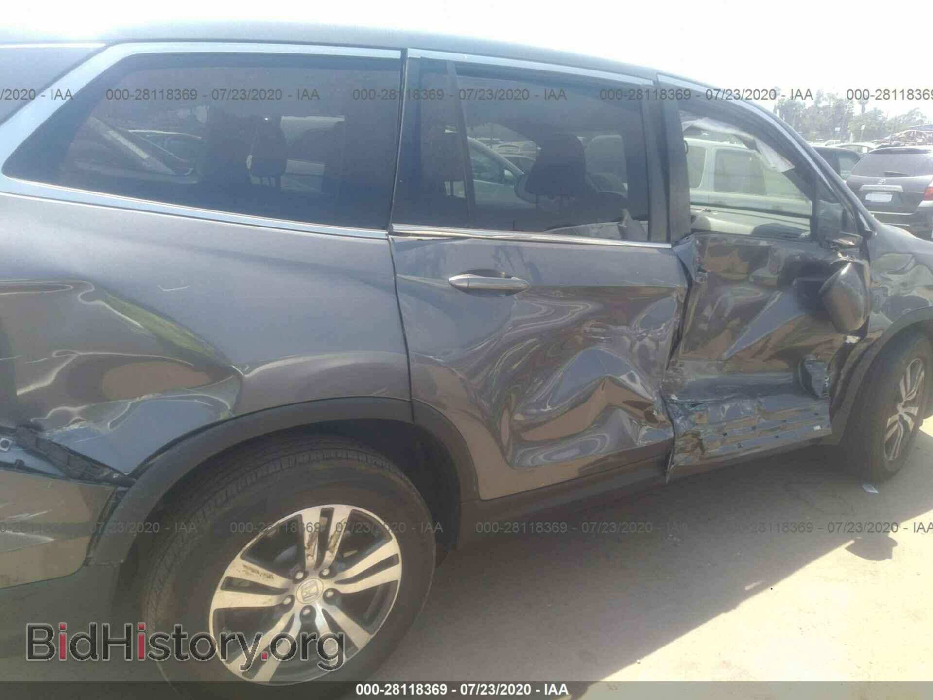 2016 HONDA PILOT - VIN: 5FNYF5H77GB038661 - Фото 6
