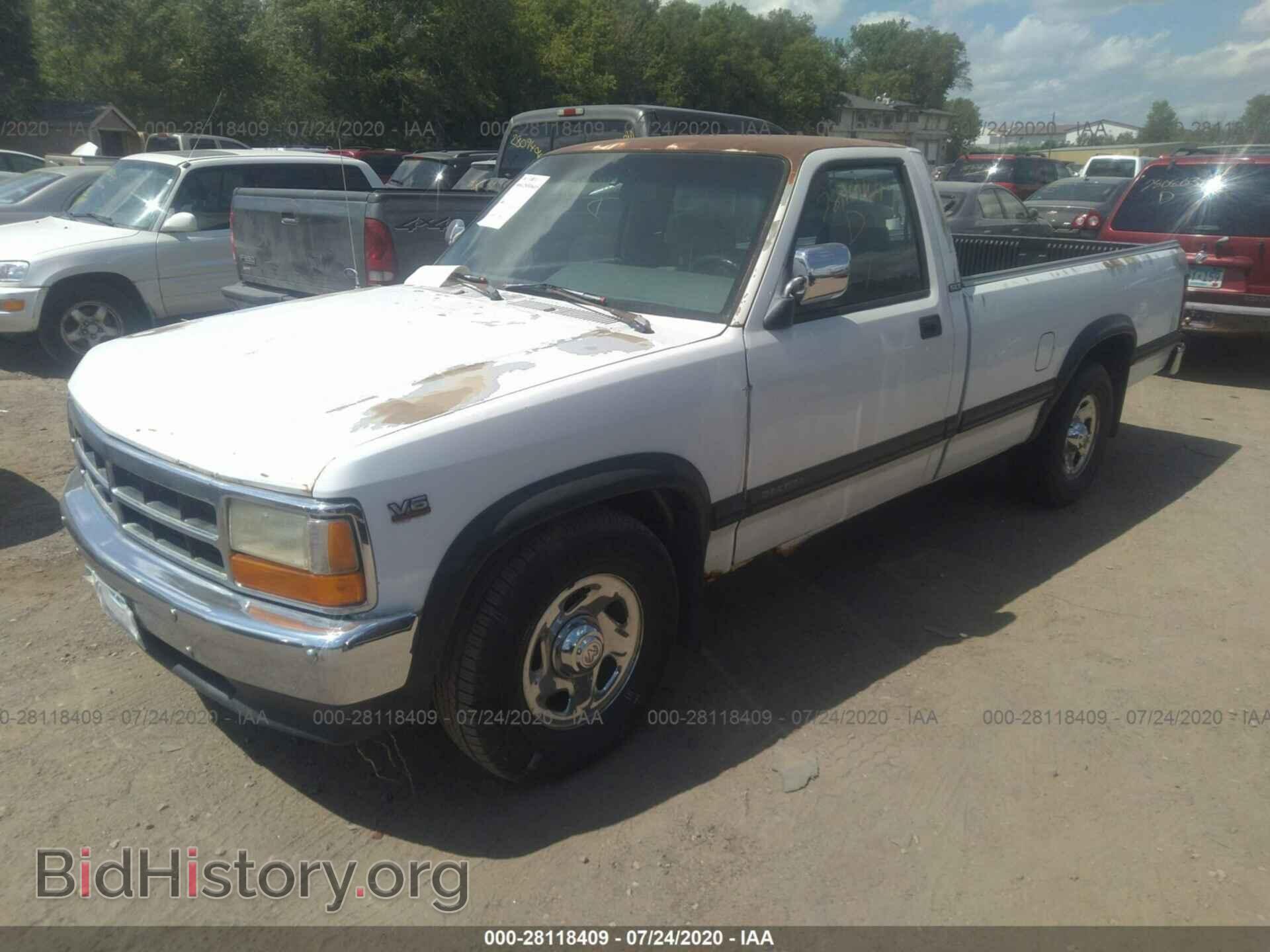 1996 DODGE DAKOTA - VIN: 1B7HL26X7TS672320 - Photo 2
