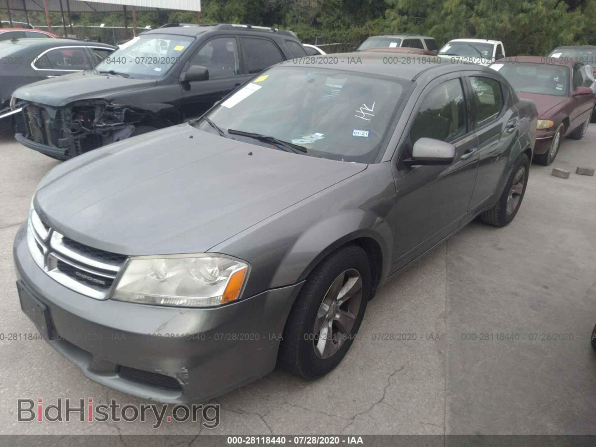 2012 DODGE AVENGER - VIN: 1C3CDZCB1CN178997 - Photo 2