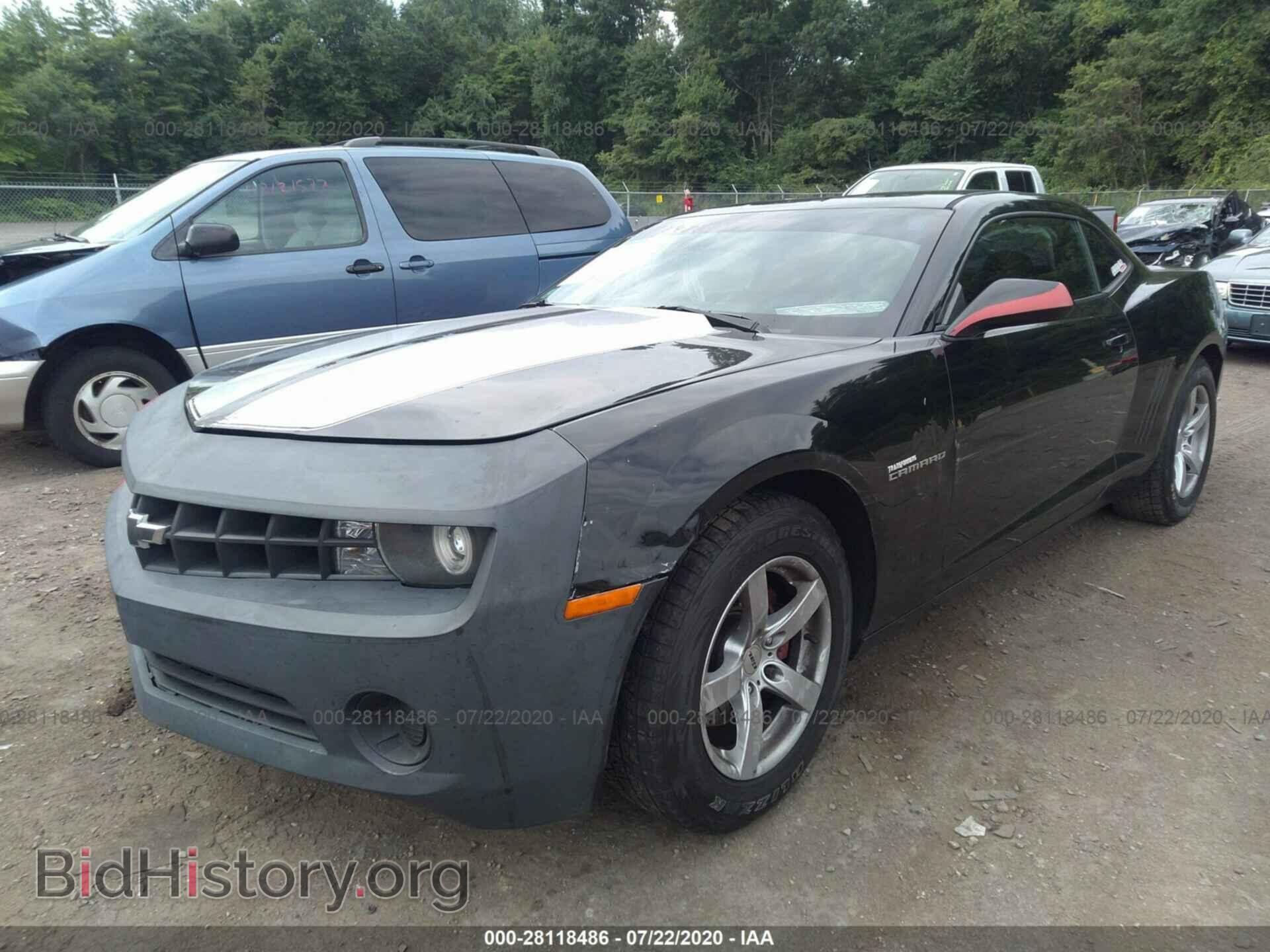 2013 CHEVROLET CAMARO - VIN: 2G1FA1E3XD9226552 - Фото 2