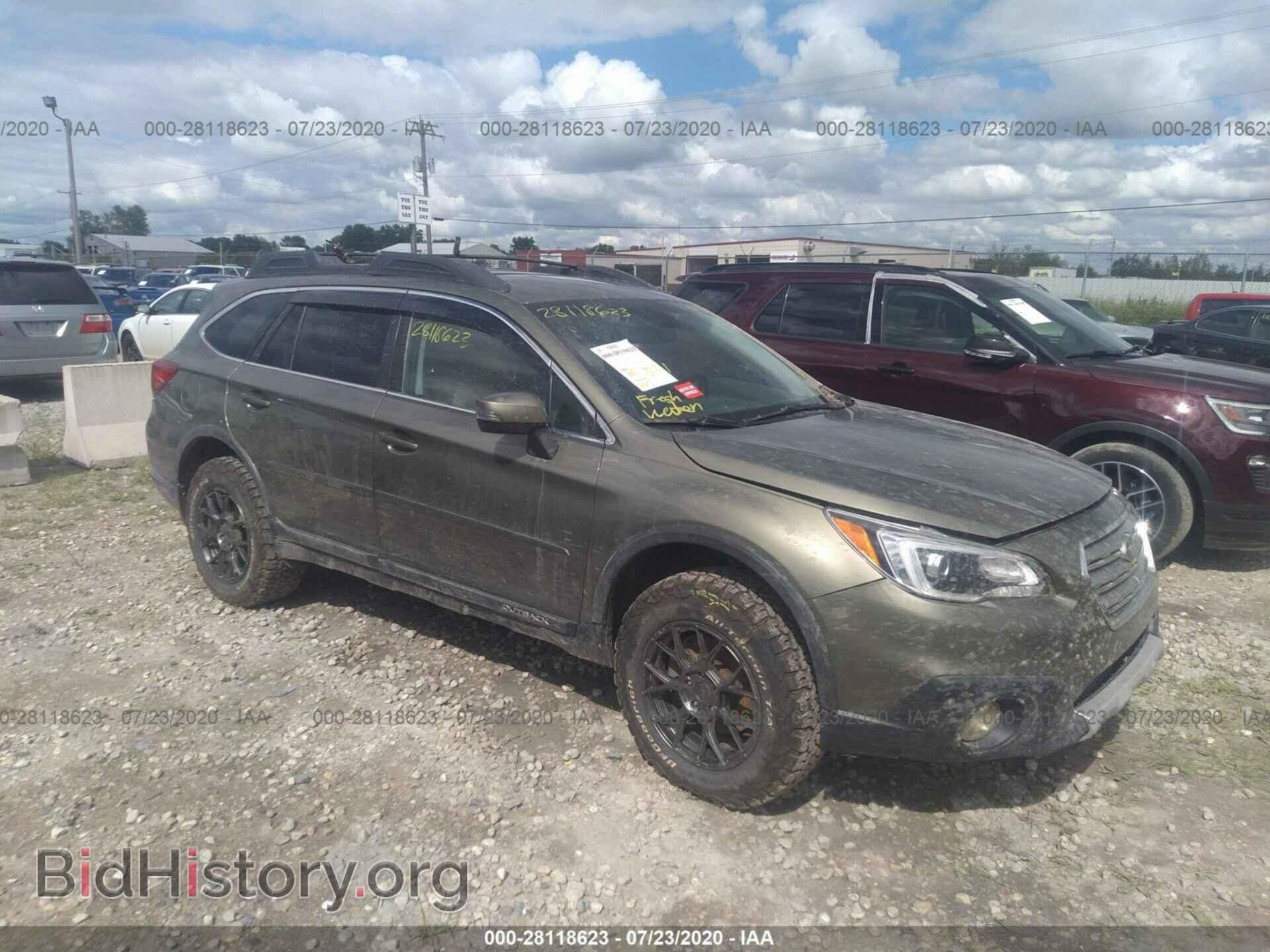 Photo 4S4BSENC2G3349264 - SUBARU OUTBACK 2016
