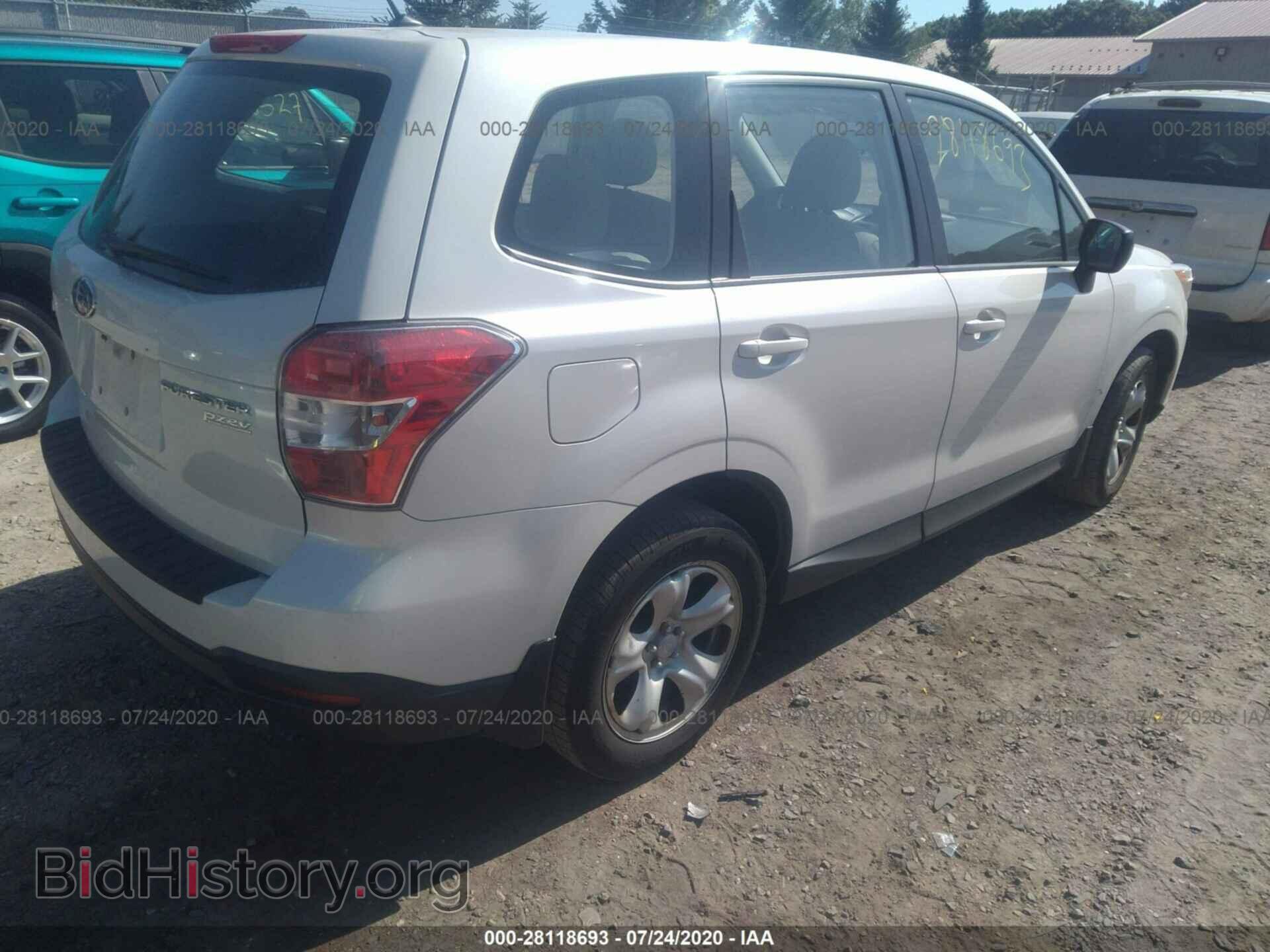 2014 SUBARU FORESTER - VIN: JF2SJAAC8EH485065 - Фото 4