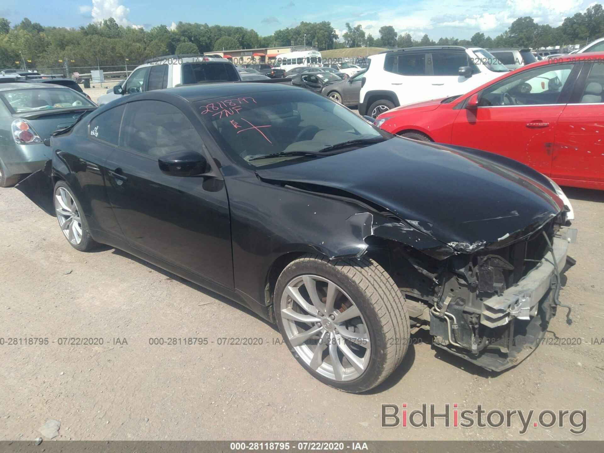 Photo JNKCV64E58M120595 - INFINITI G37 COUPE 2008