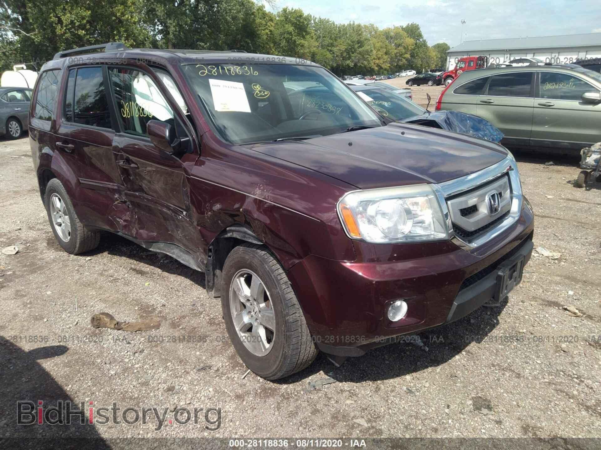 Фотография 5FNYF4H5XBB010189 - HONDA PILOT 2011