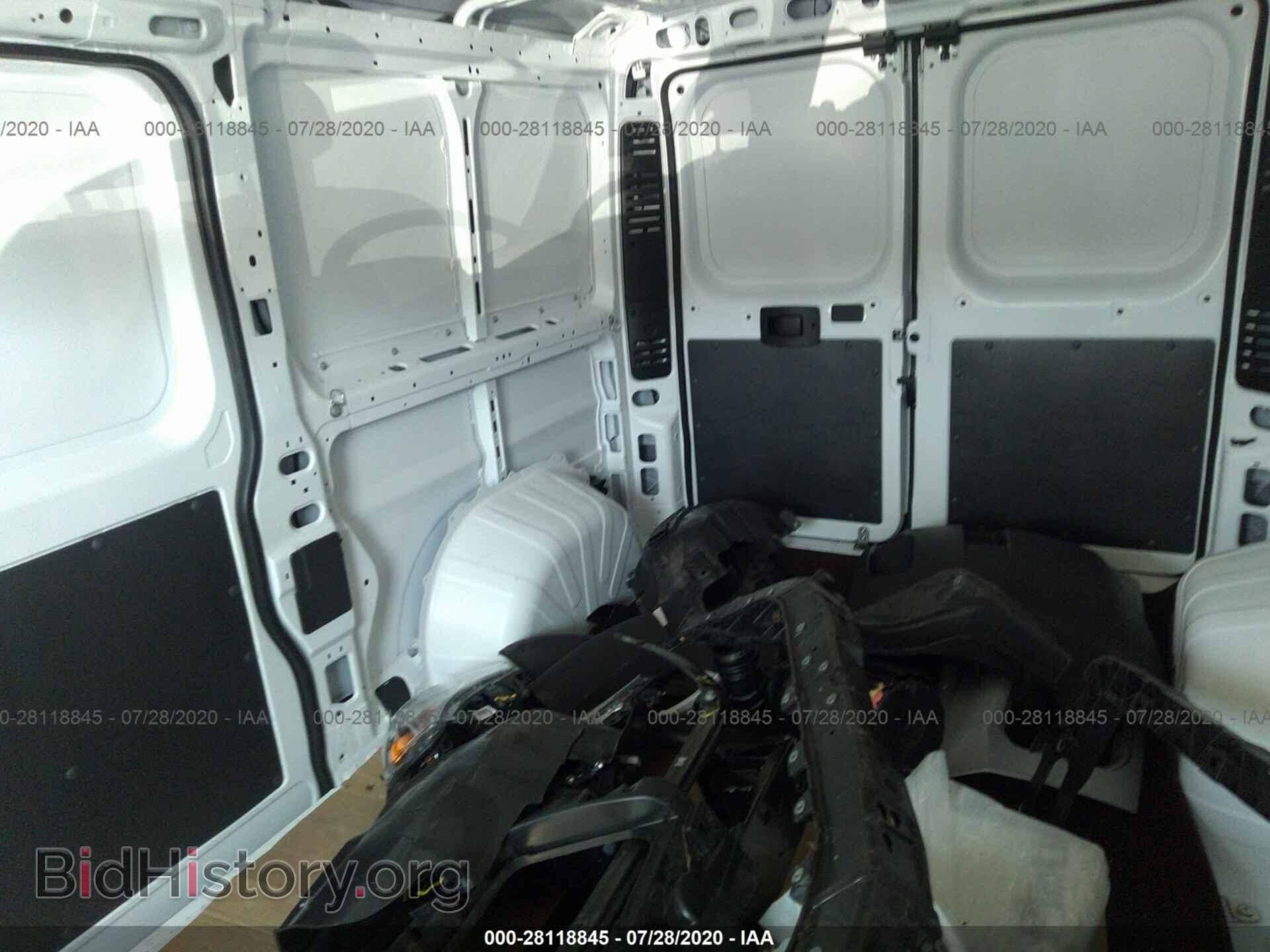 2019 RAM PROMASTER CARGO VAN - VIN: 3C6TRVAG3KE559393 - Фото 8