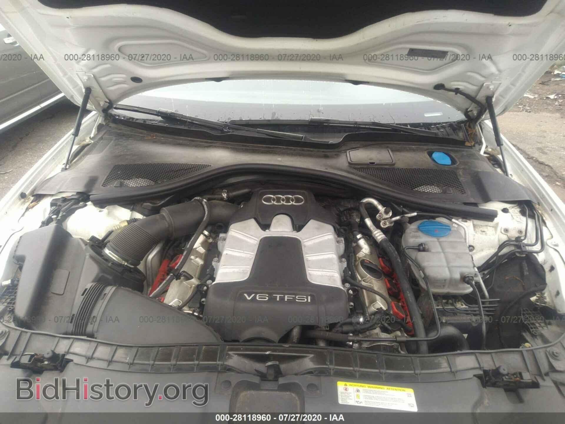 2012 AUDI A6 - VIN: WAUGGAFC5CN054514 - Фото 10