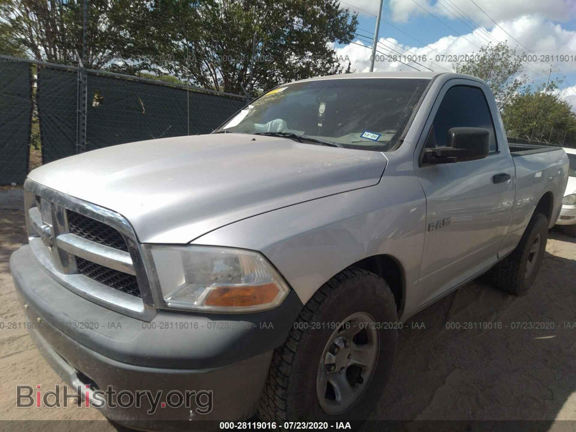 2010 DODGE RAM 1500 - VIN: 3D7JB1EK3AG101681 - Фото 2