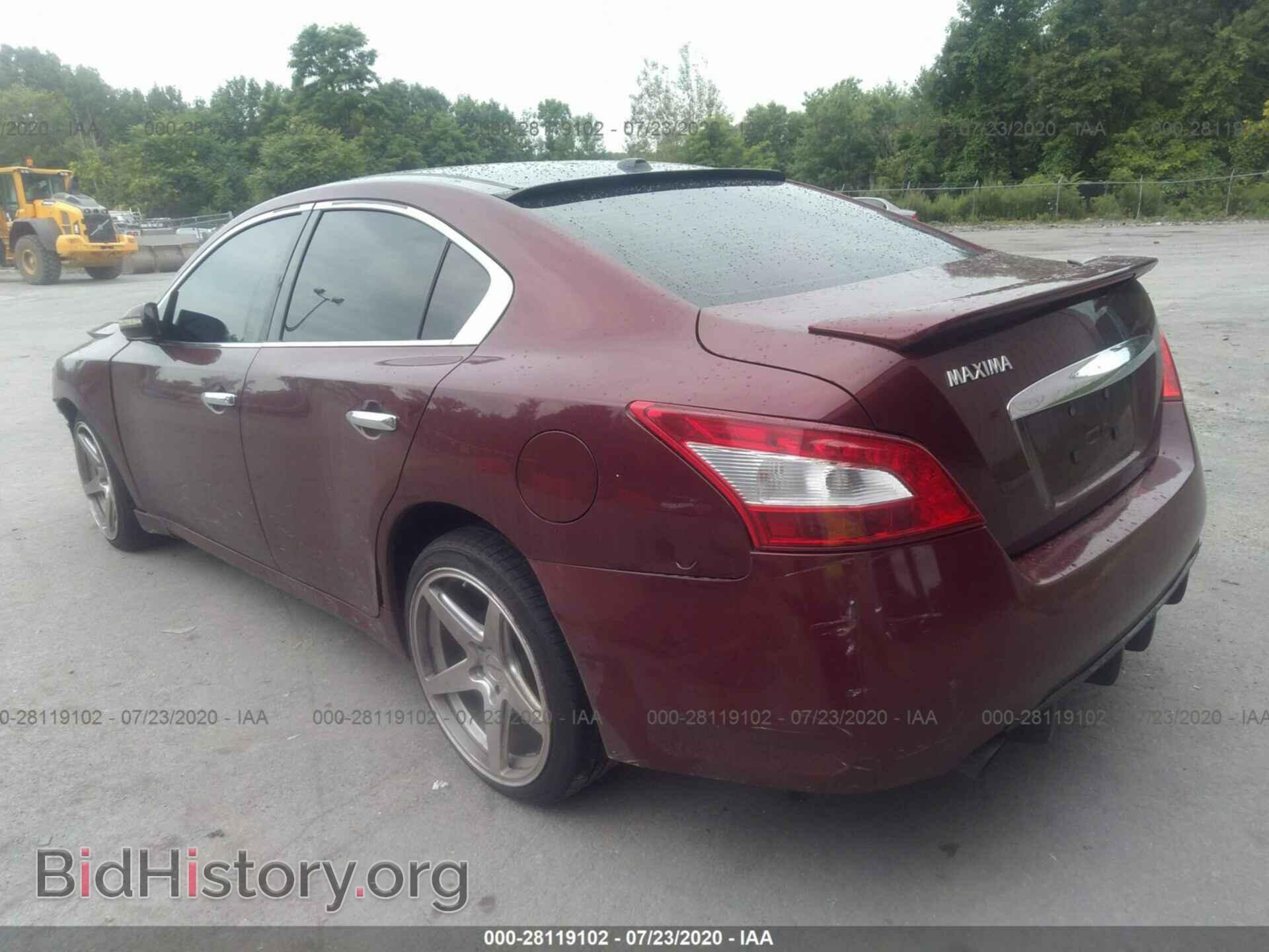 2011 NISSAN MAXIMA - VIN: 1N4AA5AP5BC804943 - Фото 3