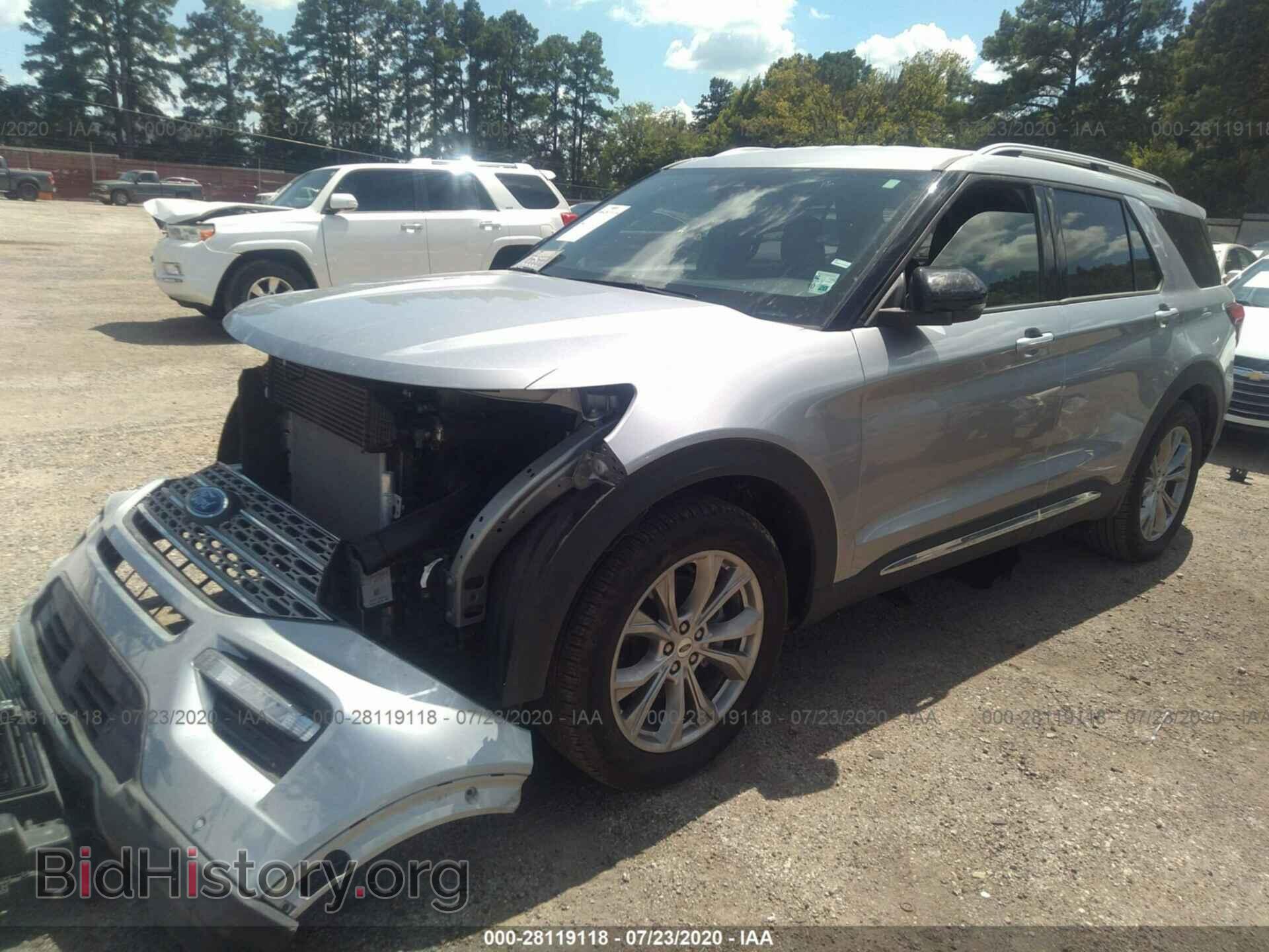 2020 FORD EXPLORER - VIN: 1FMSK7FH0LGA93764 - Фото 2